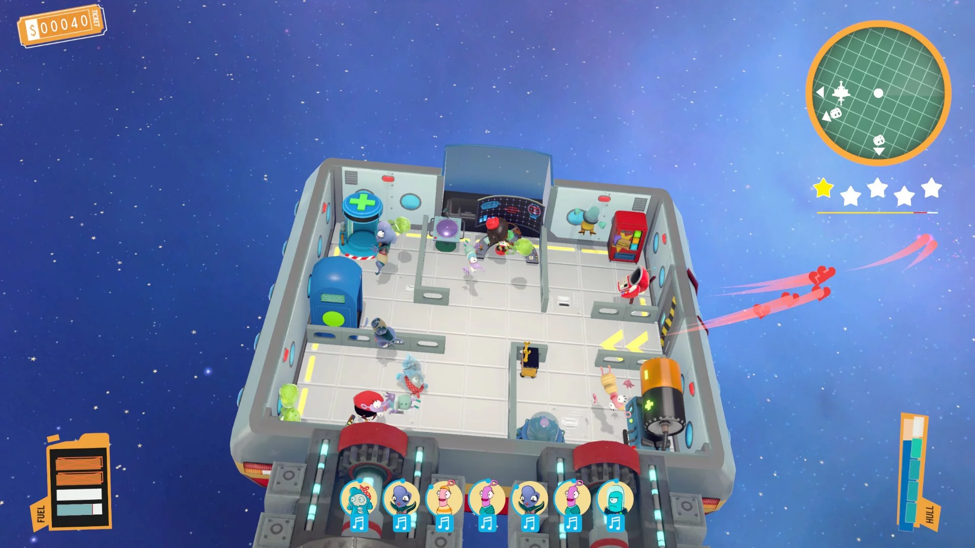 Изображение игры: Spacelines from the Far Out