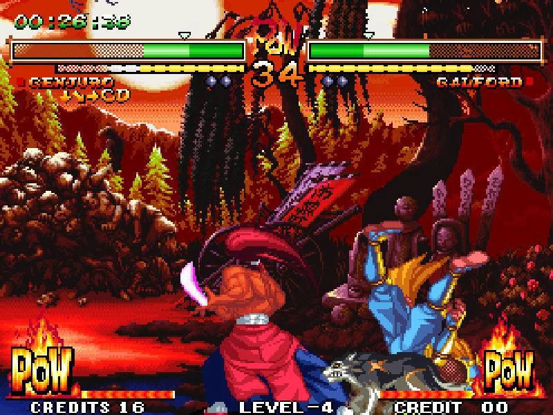 Изображение игры: SAMURAI SHODOWN V SPECIAL