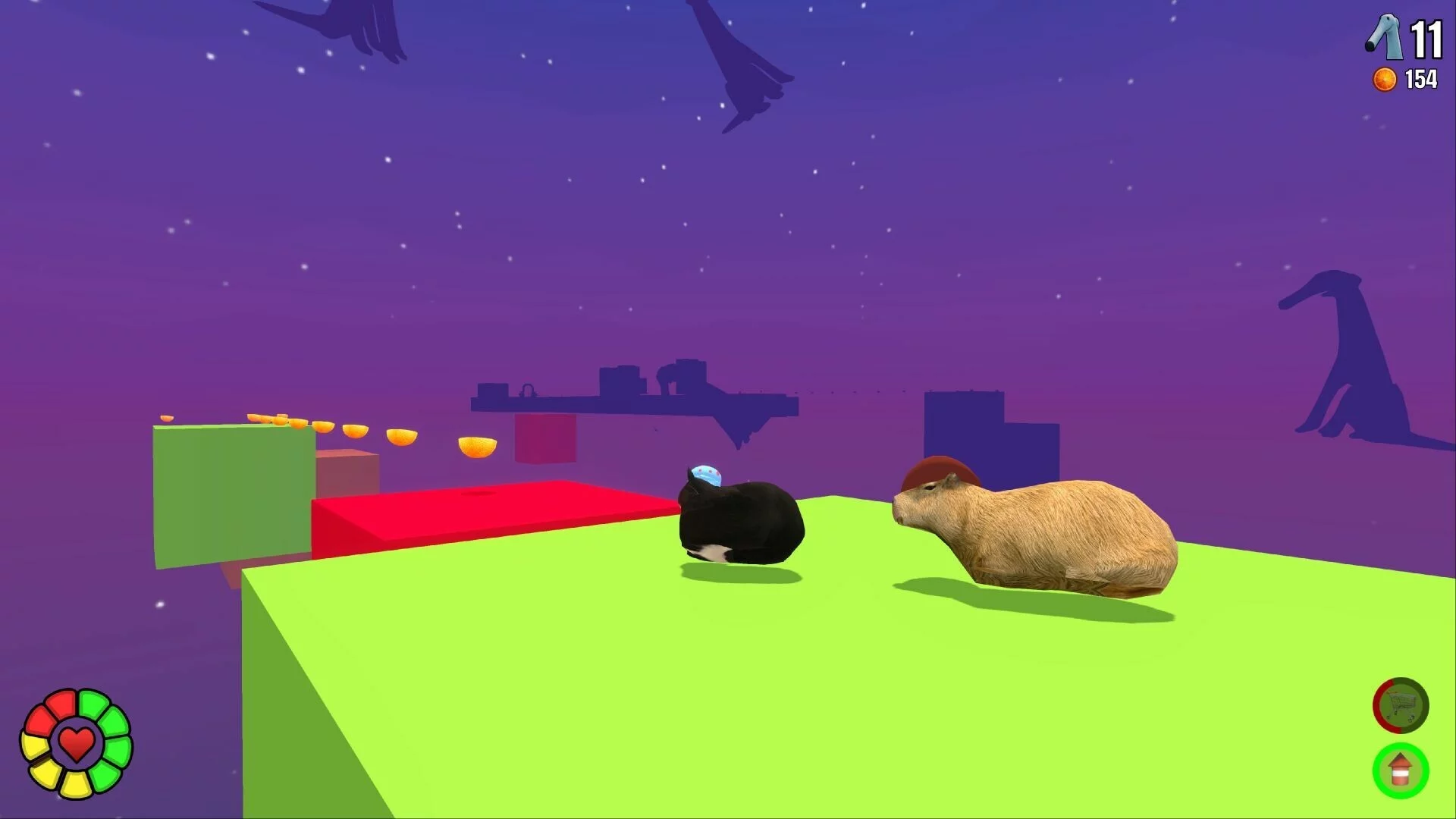 Изображение игры: Cat & Capy