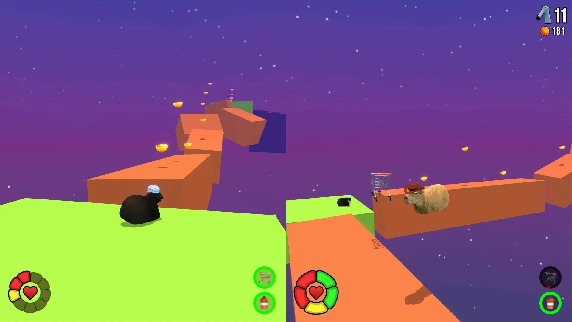 Изображение игры: Cat & Capy