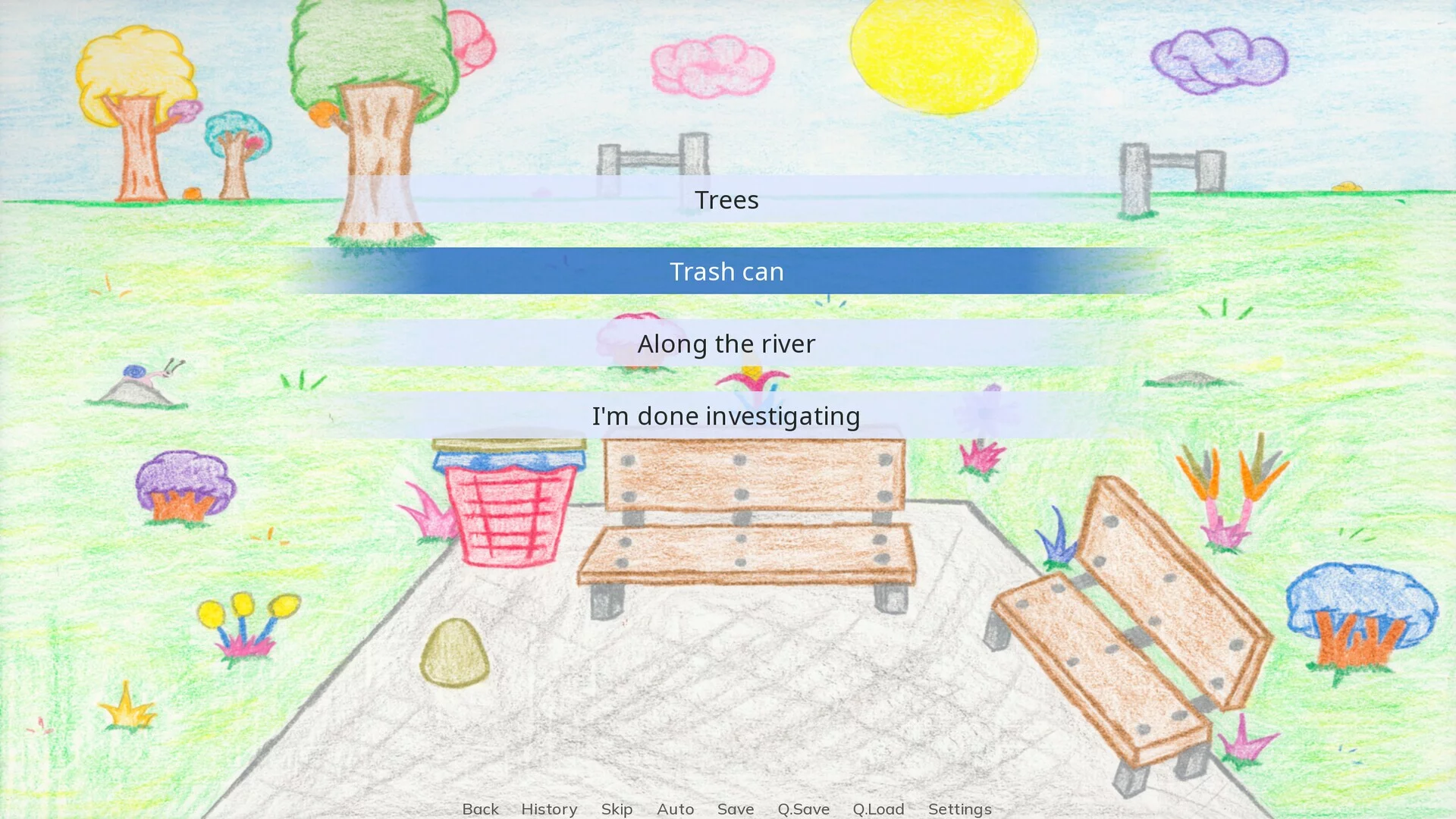 Изображение игры: Murder in Crayontopia