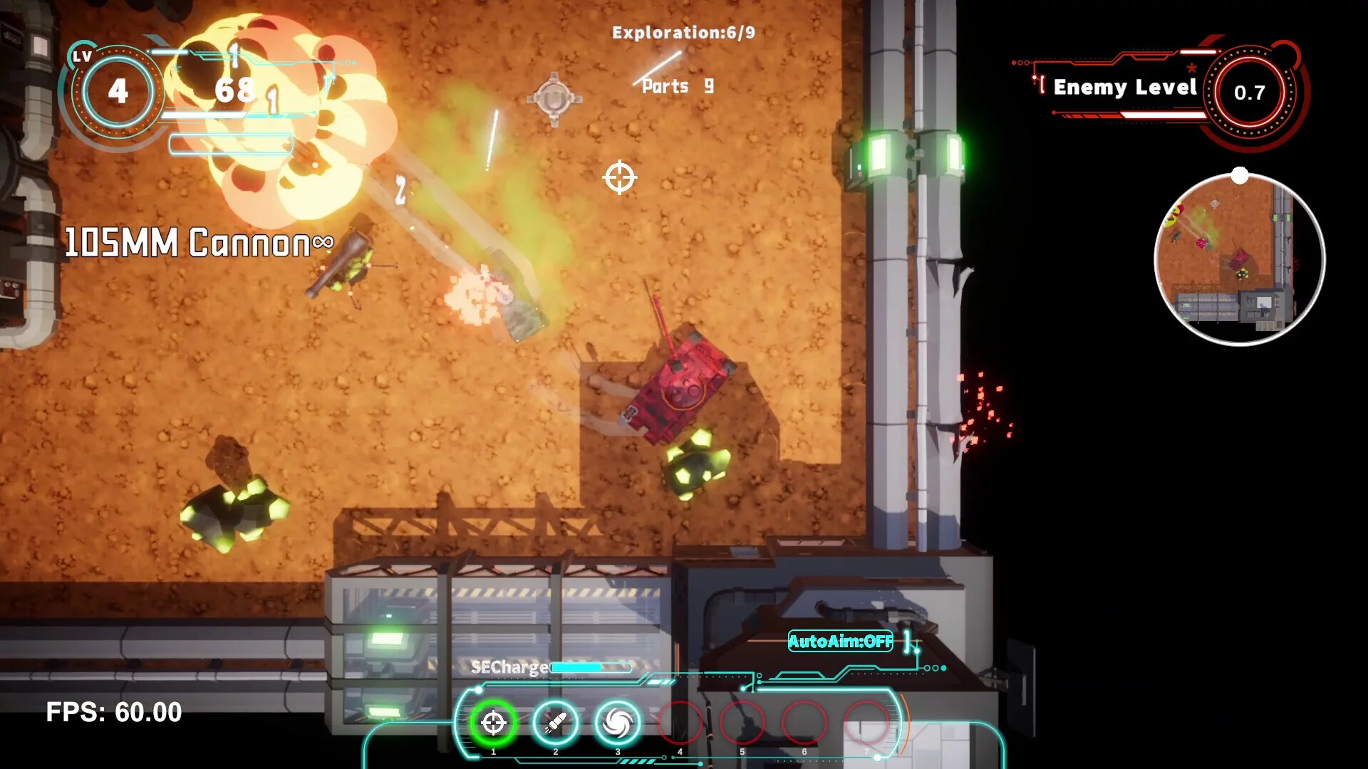 Изображение игры: Tank Hunter