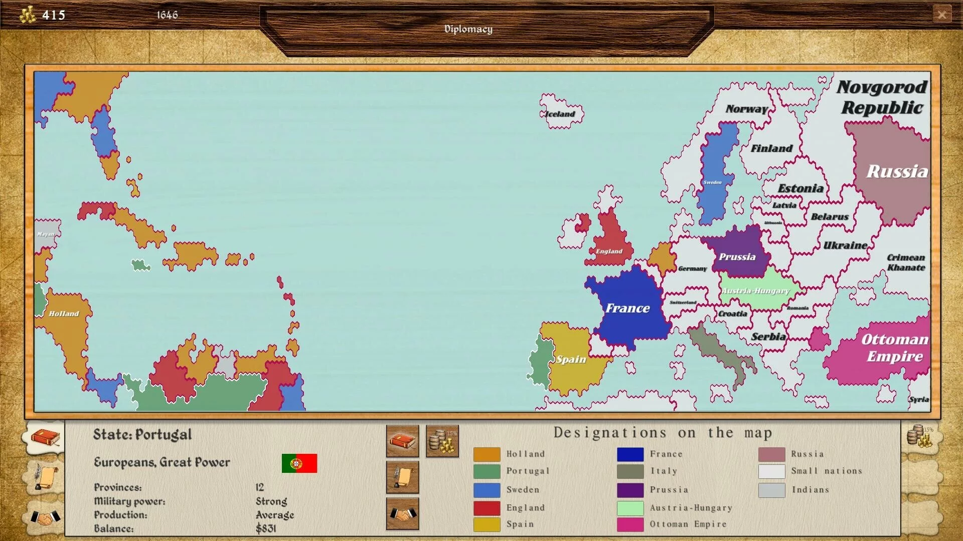 Изображение игры: Great Powers