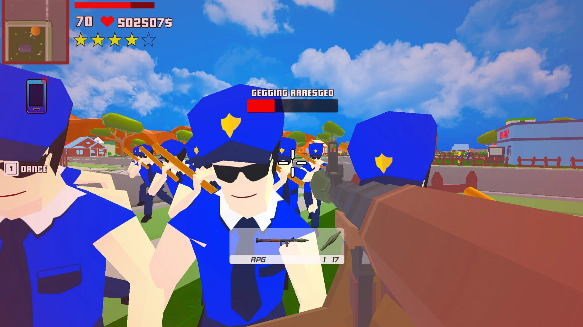 Изображение игры: City Gangster Simulator