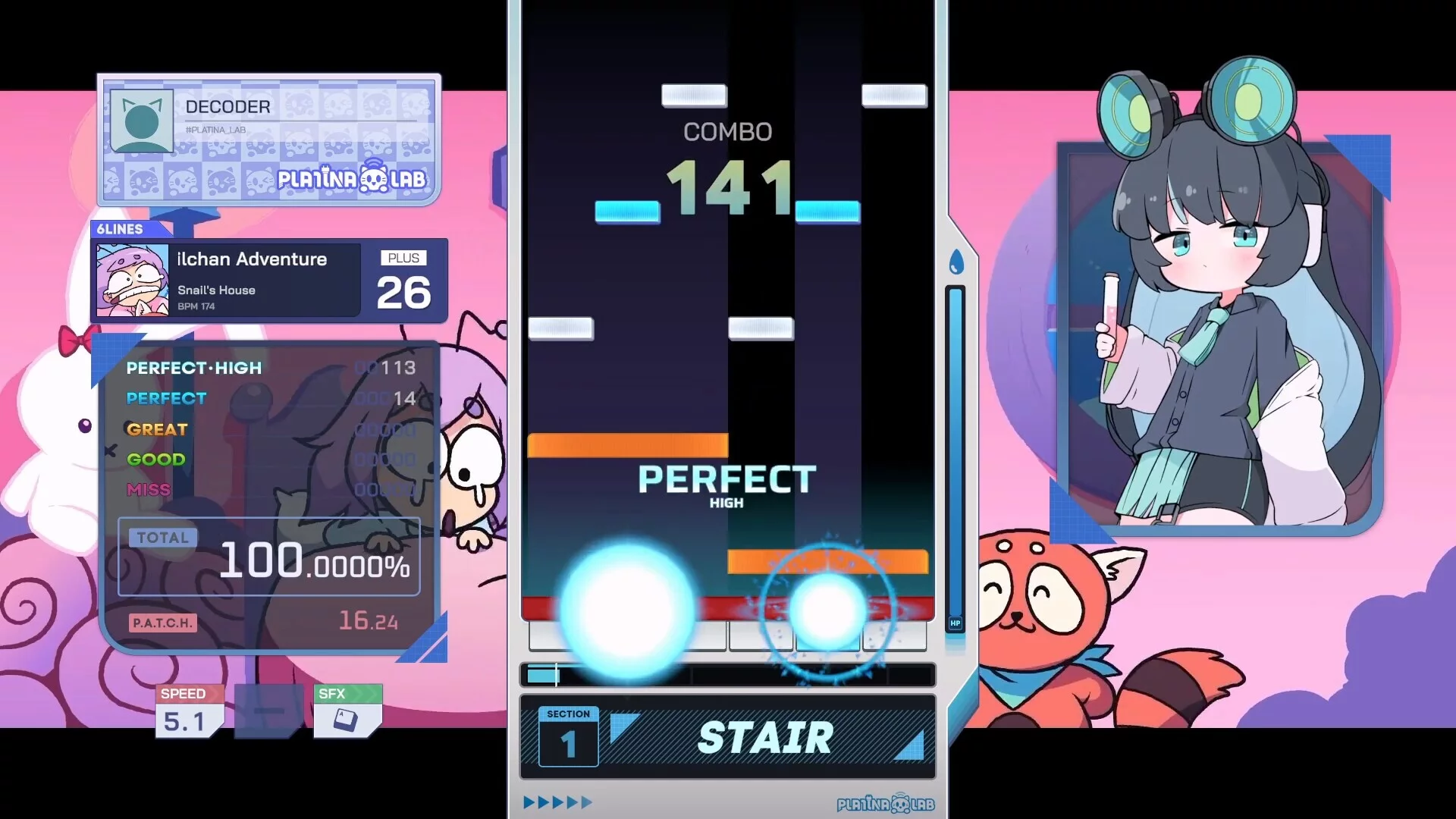 Изображение игры: PLATiNA :: LAB