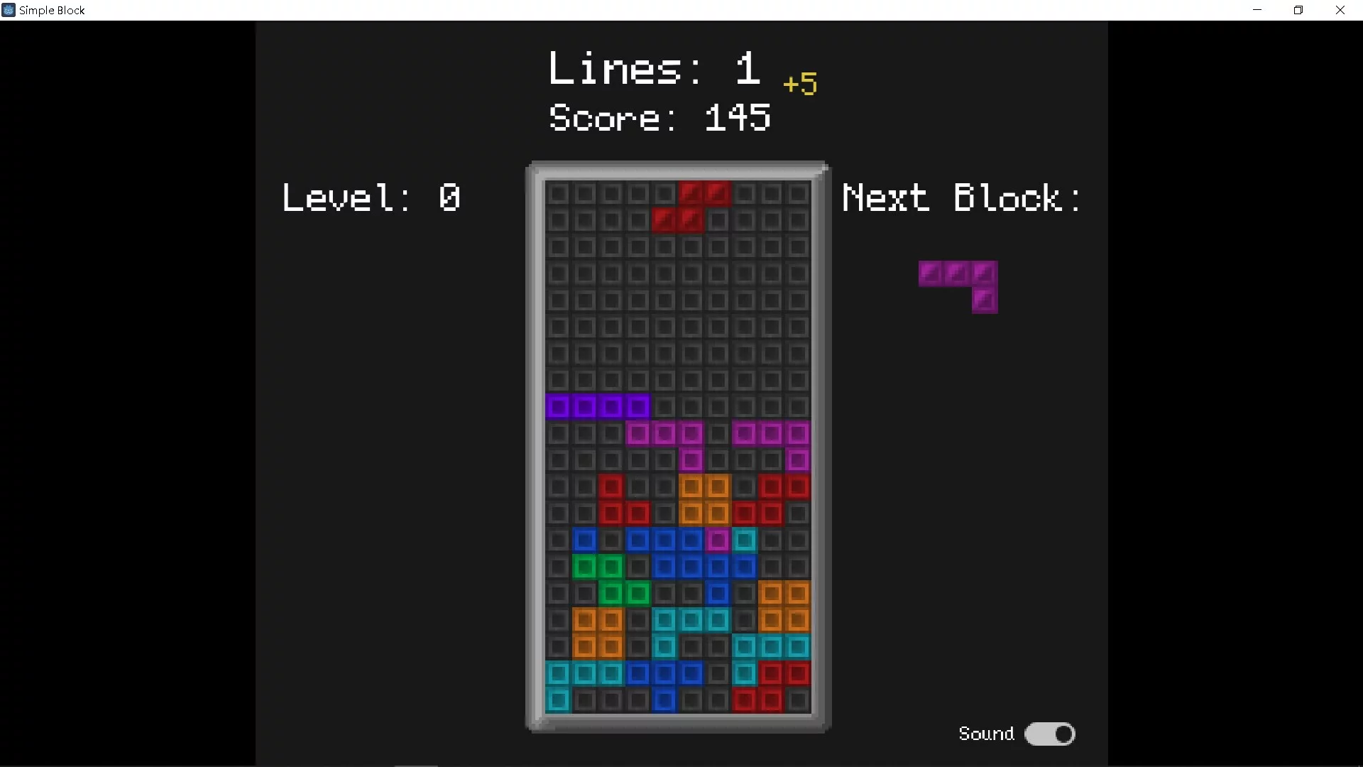 Изображение игры: Simple Block