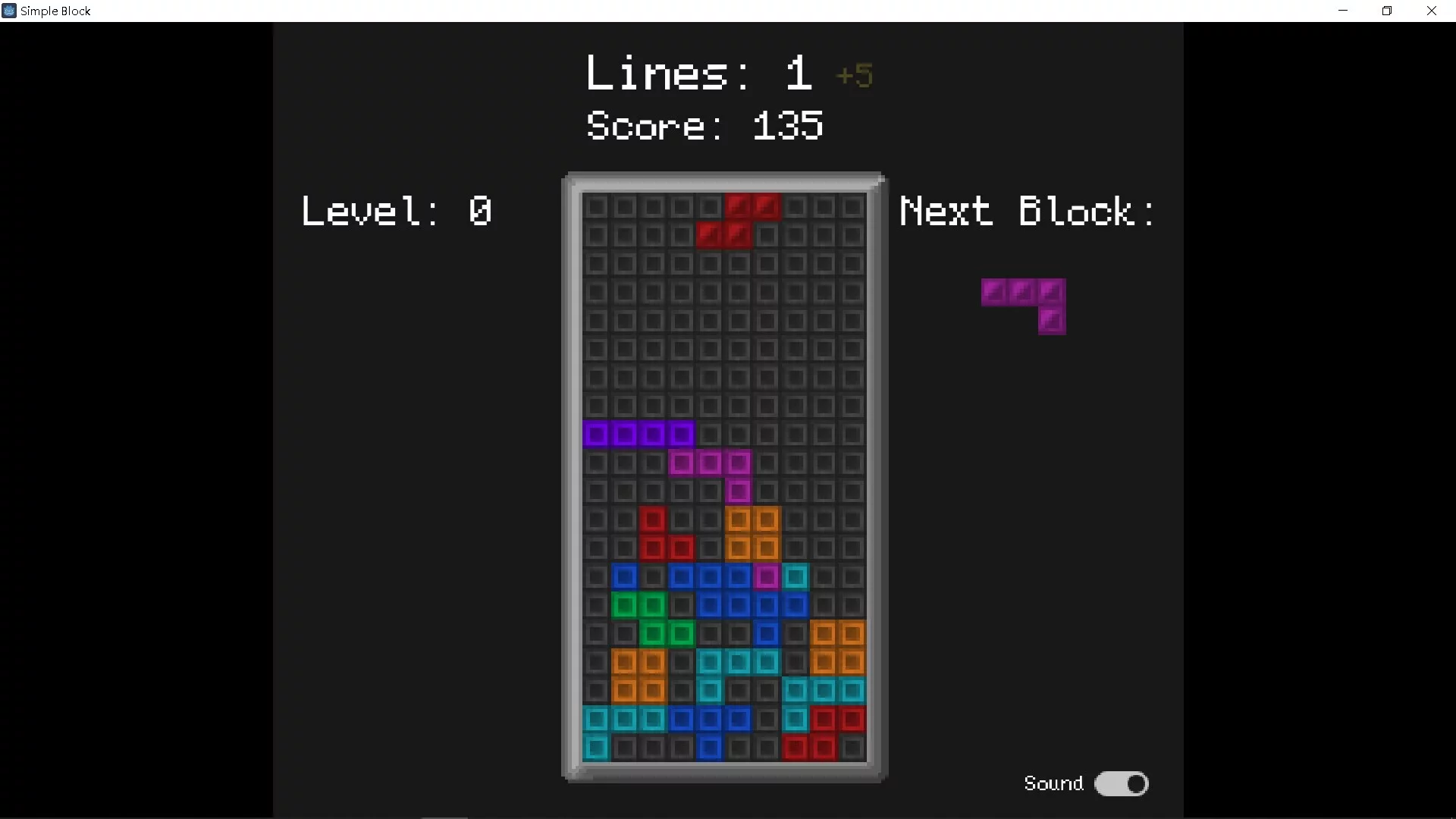 Изображение игры: Simple Block
