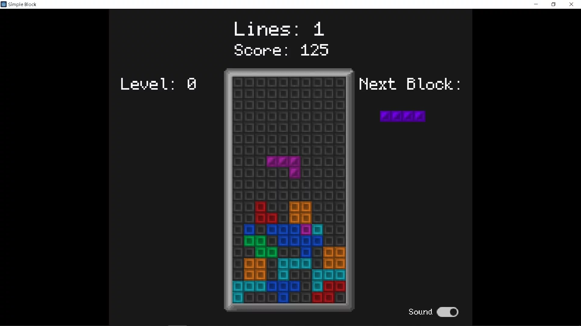 Изображение игры: Simple Block
