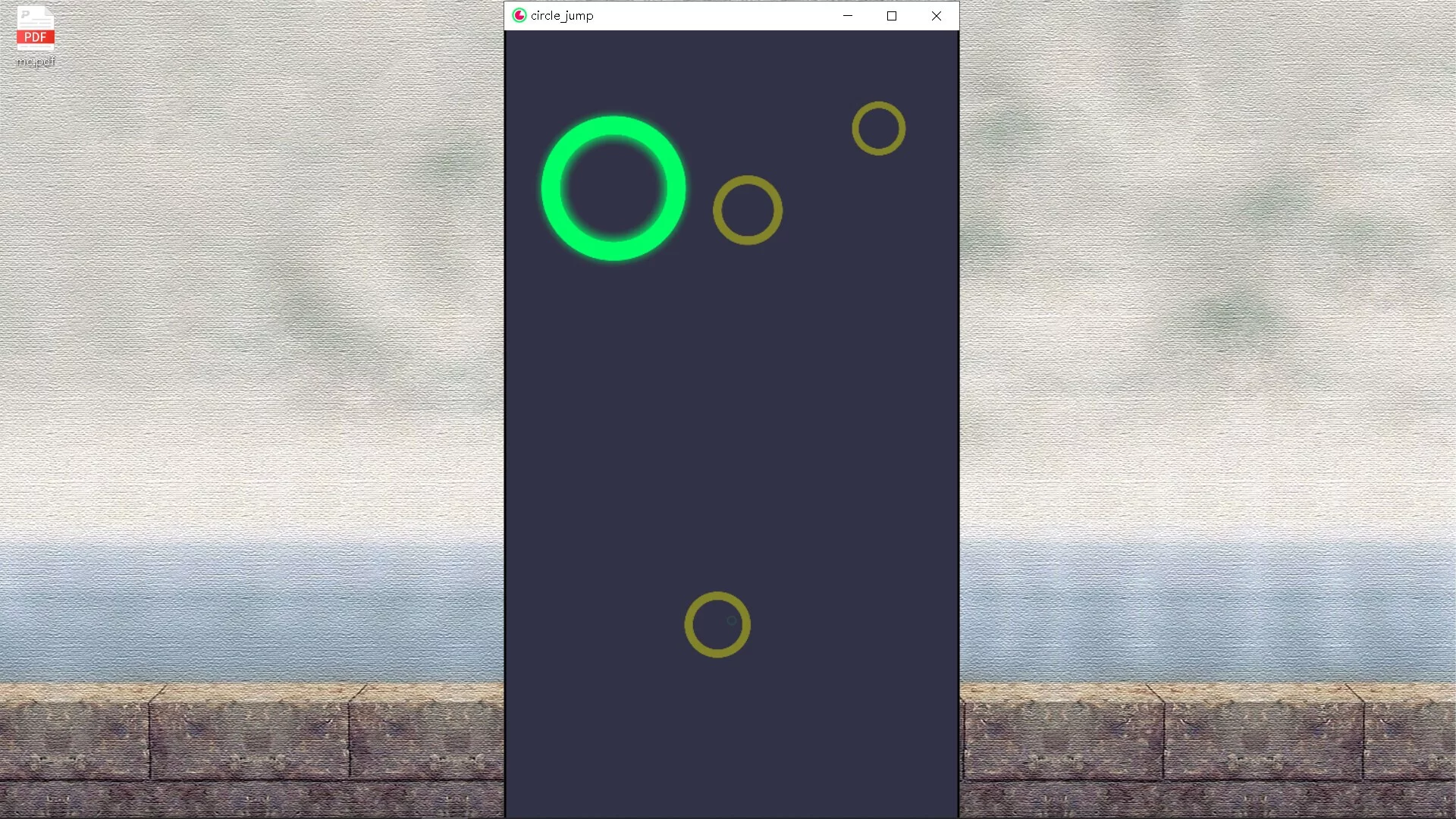 Изображение игры: Circle Jump
