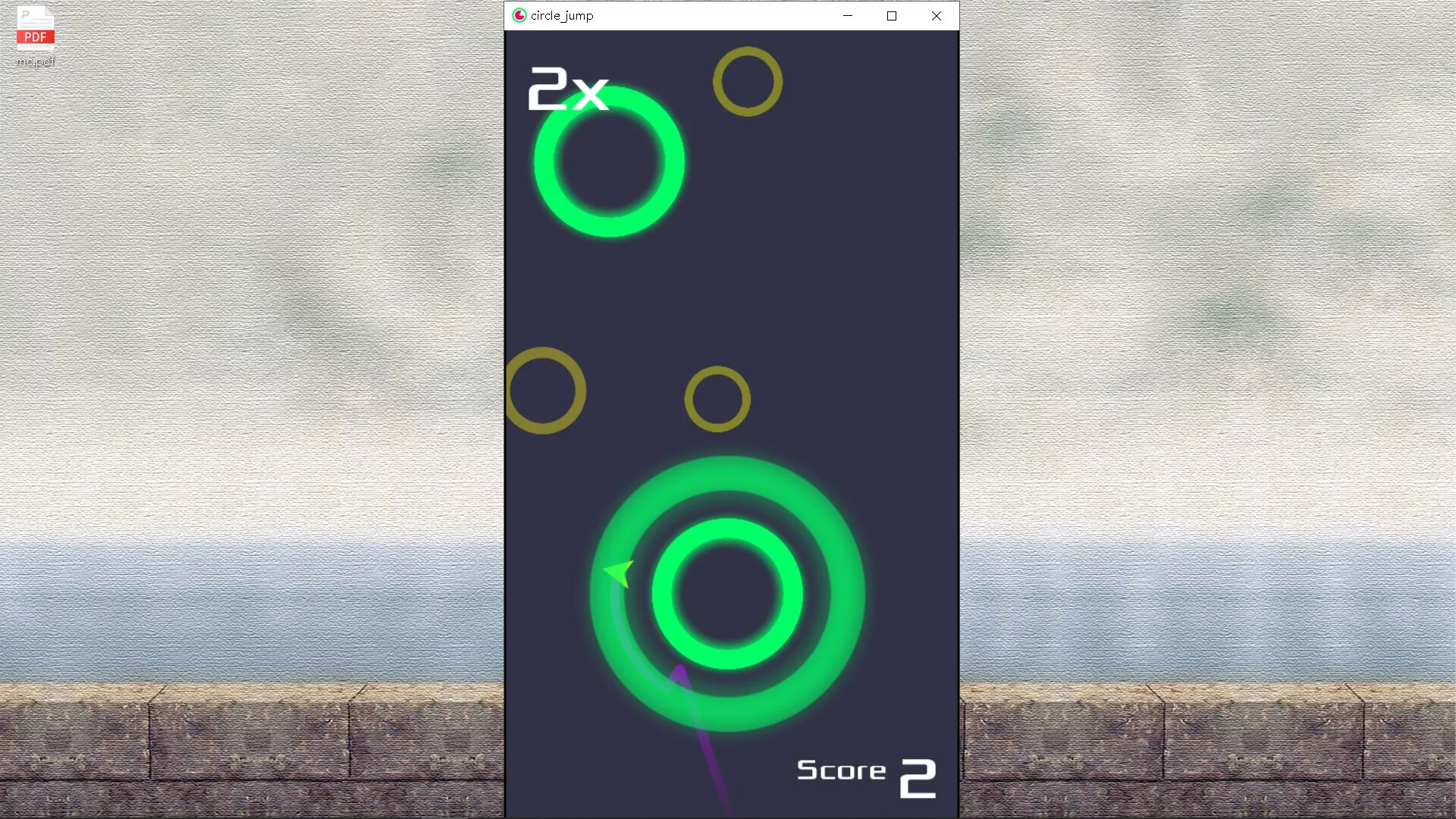 Изображение игры: Circle Jump