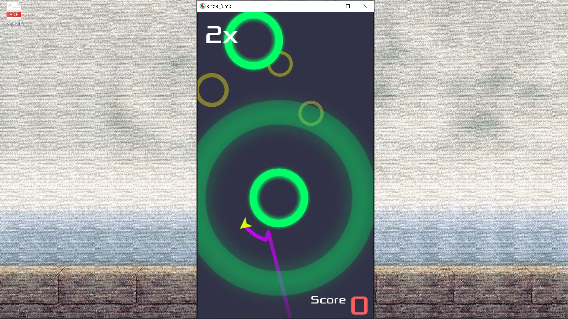 Изображение игры: Circle Jump