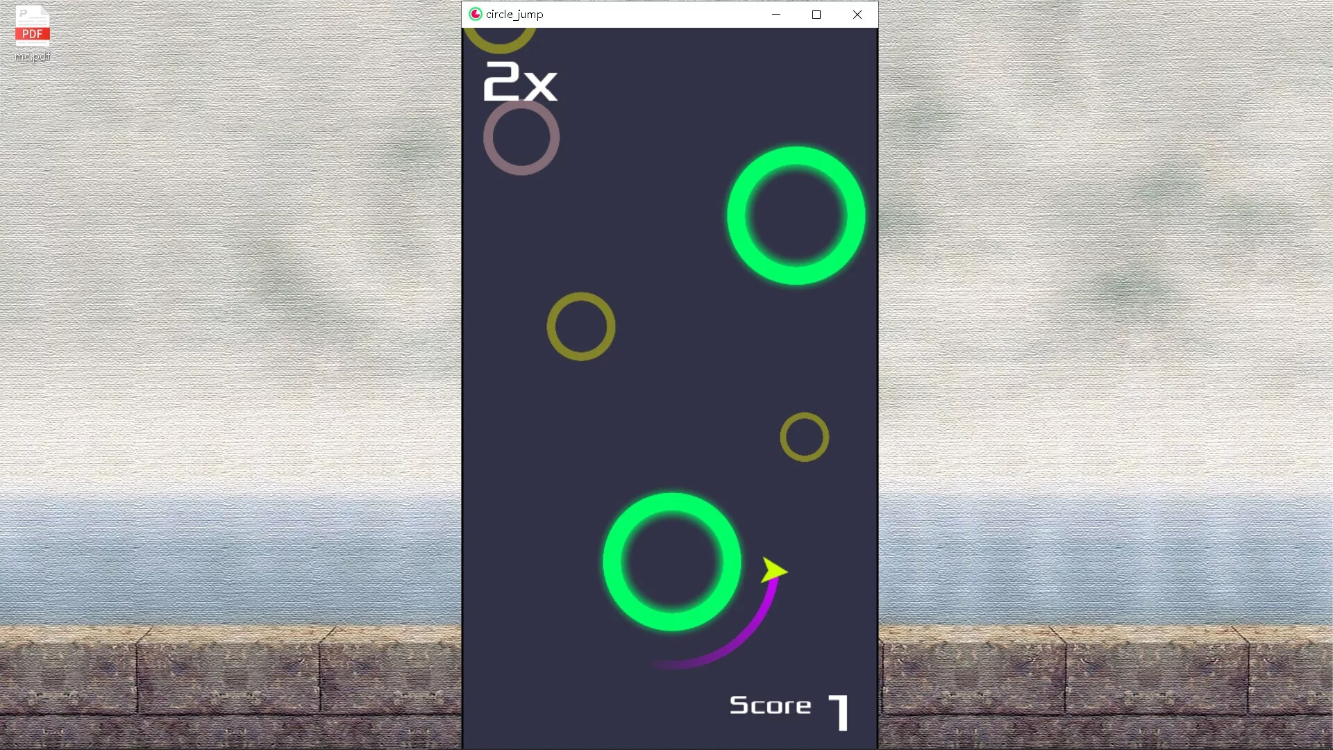 Изображение игры: Circle Jump