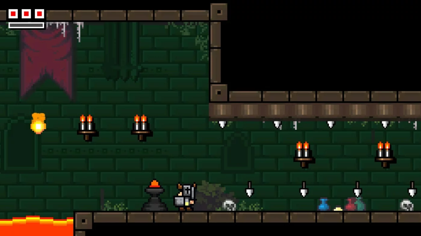 Изображение игры: Horned Knight