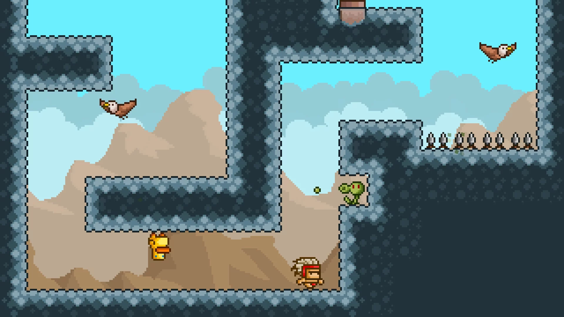 Изображение игры: Gravity Duck
