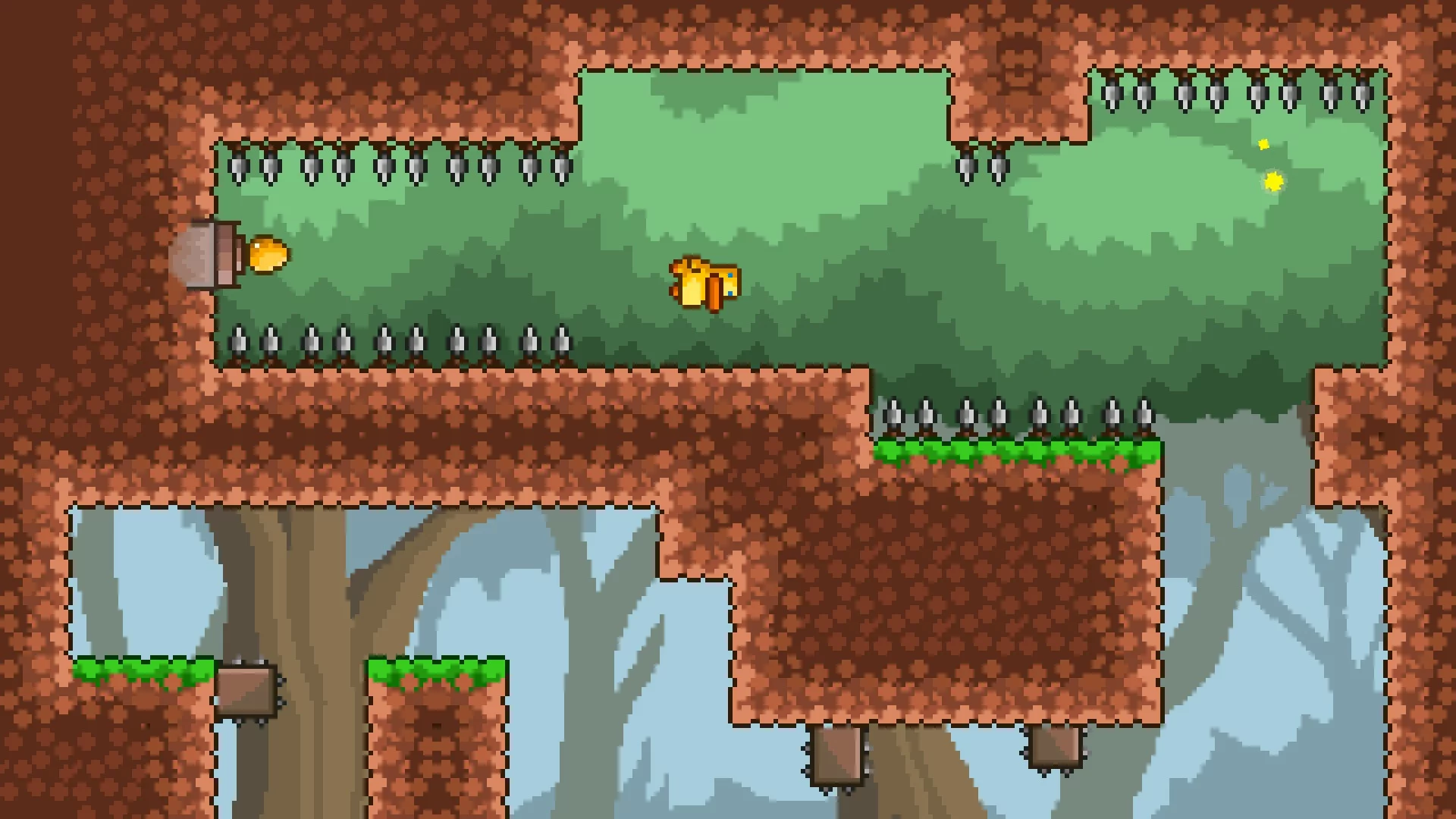 Изображение игры: Gravity Duck