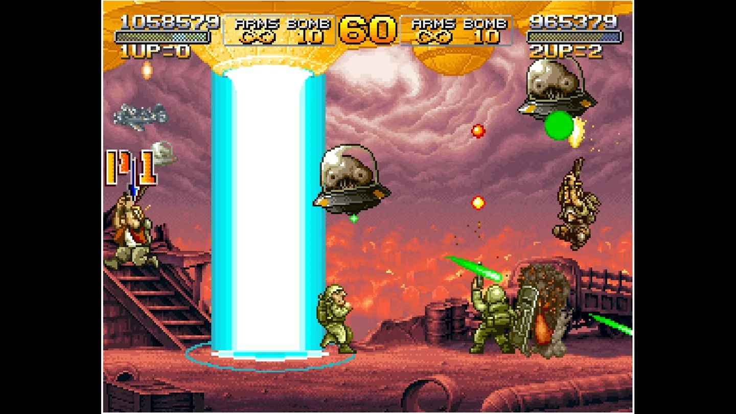 Изображение игры: ACA NEOGEO METAL SLUG X