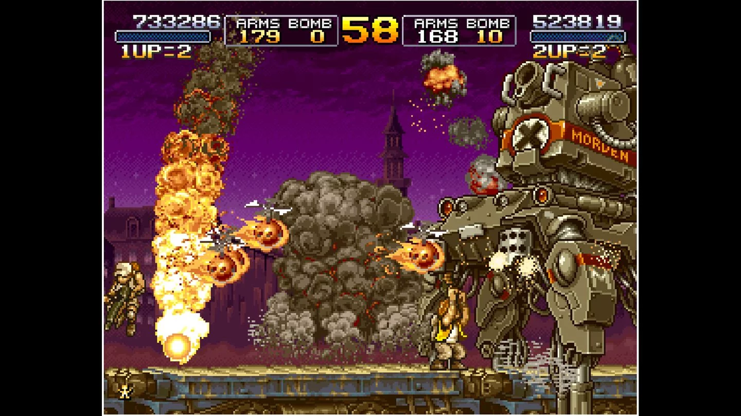 Изображение игры: ACA NEOGEO METAL SLUG X