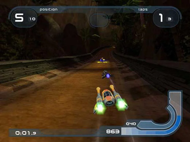Изображение игры: Wipeout Fusion