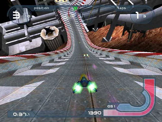 Изображение игры: Wipeout Fusion