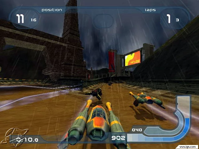 Изображение игры: Wipeout Fusion