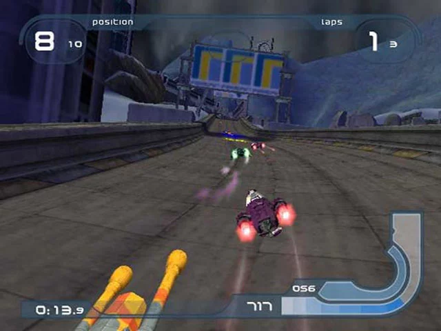 Изображение игры: Wipeout Fusion