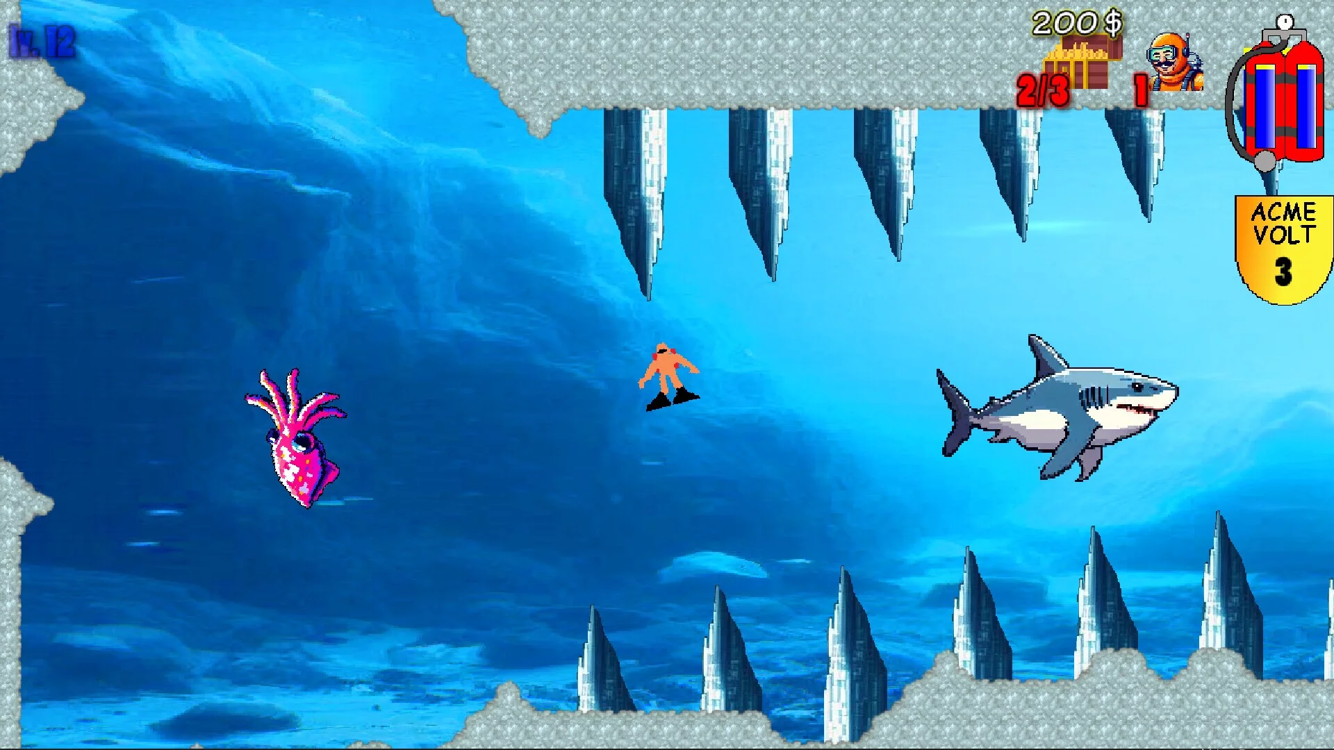 Изображение игры: Shark's Treasures Adventure