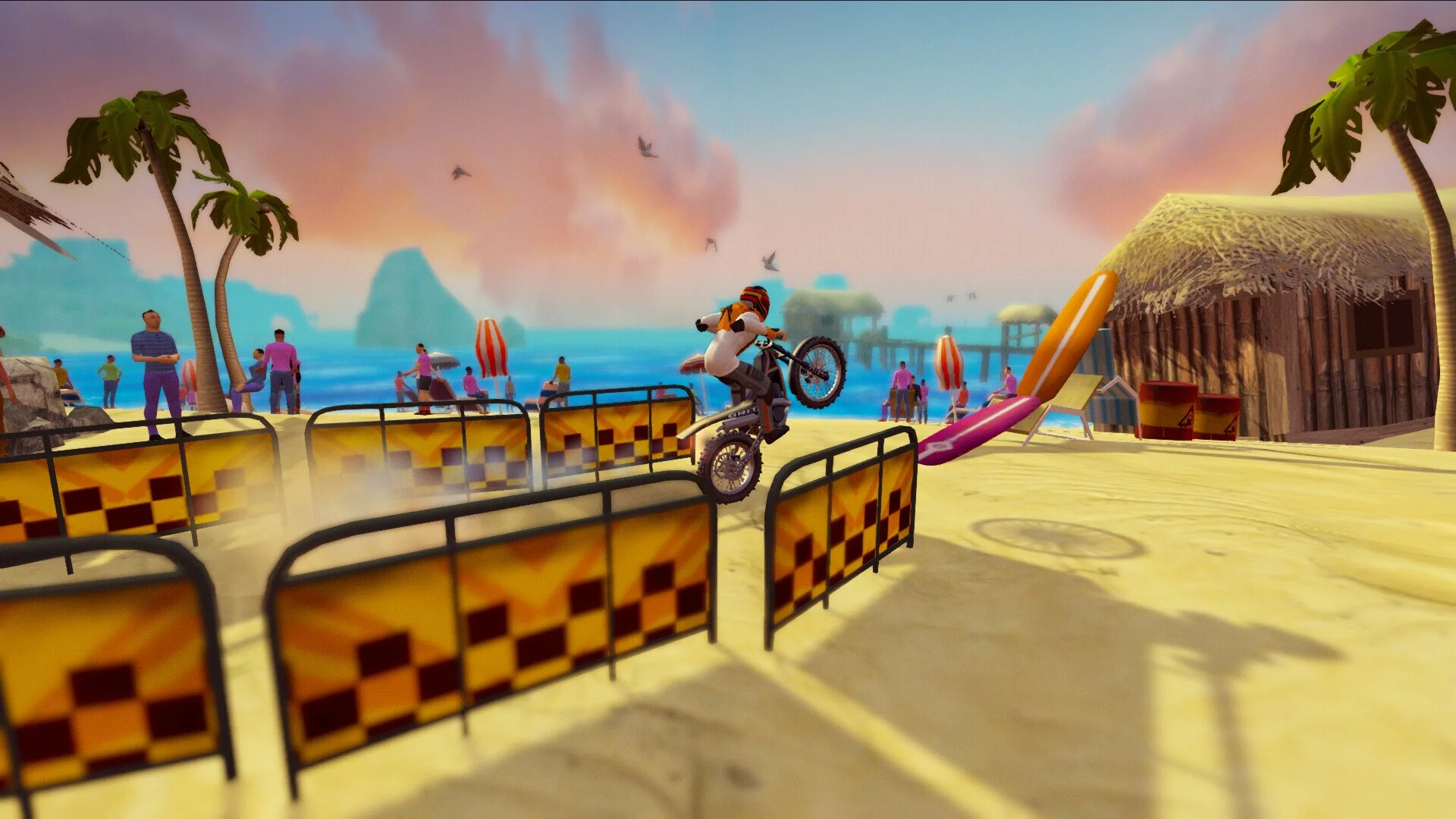 Изображение игры: Stunt Bike Extreme