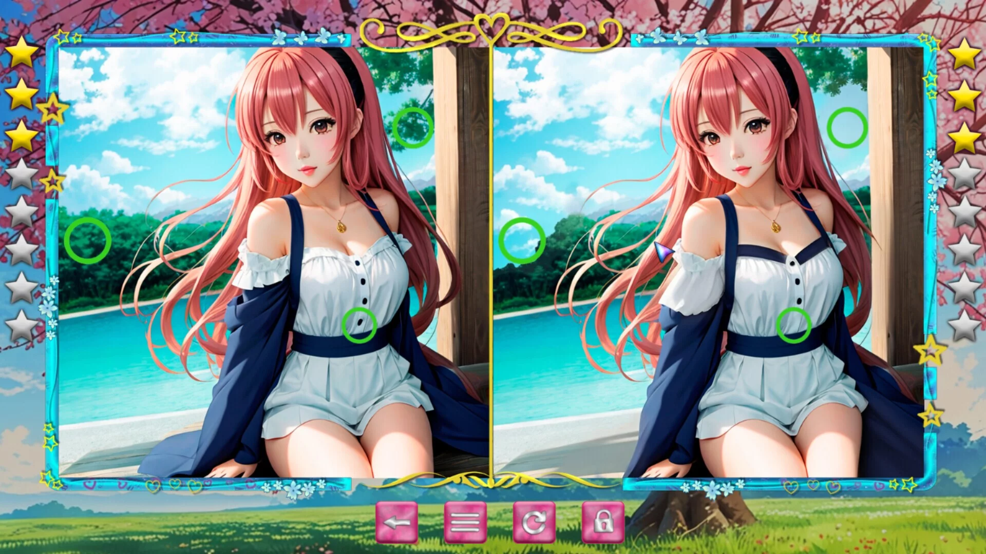 Изображение игры: Anime Girls Mirror Quest 2
