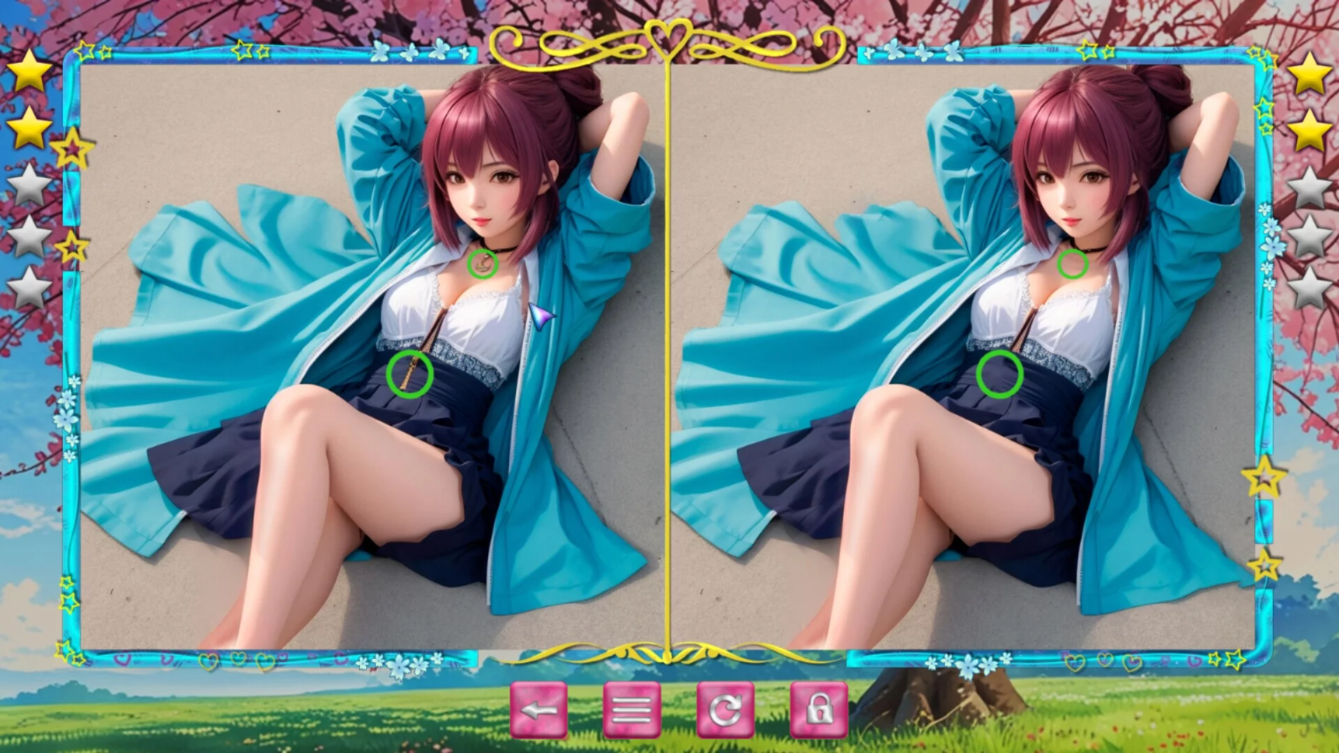 Изображение игры: Anime Girls Mirror Quest 2
