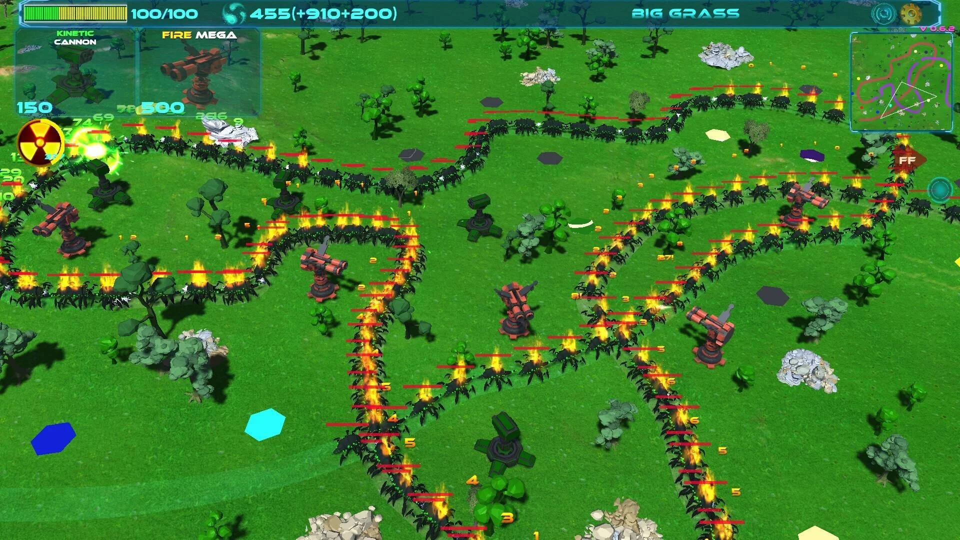 Изображение игры: Xenocrystal TD