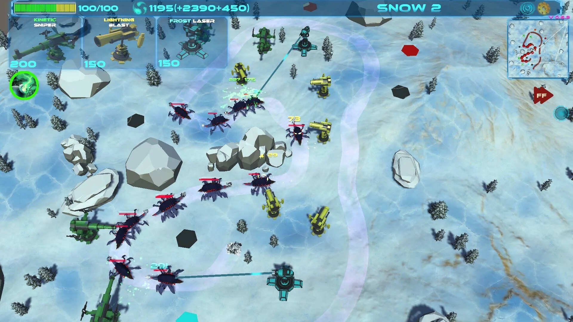 Изображение игры: Xenocrystal TD