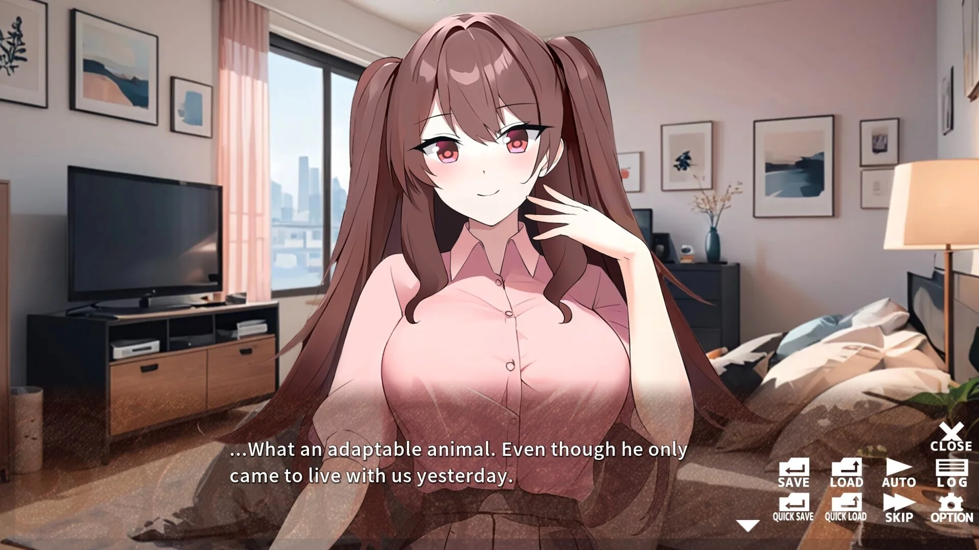 Изображение игры: おしかけねーちゃん Can I crash at your place?
