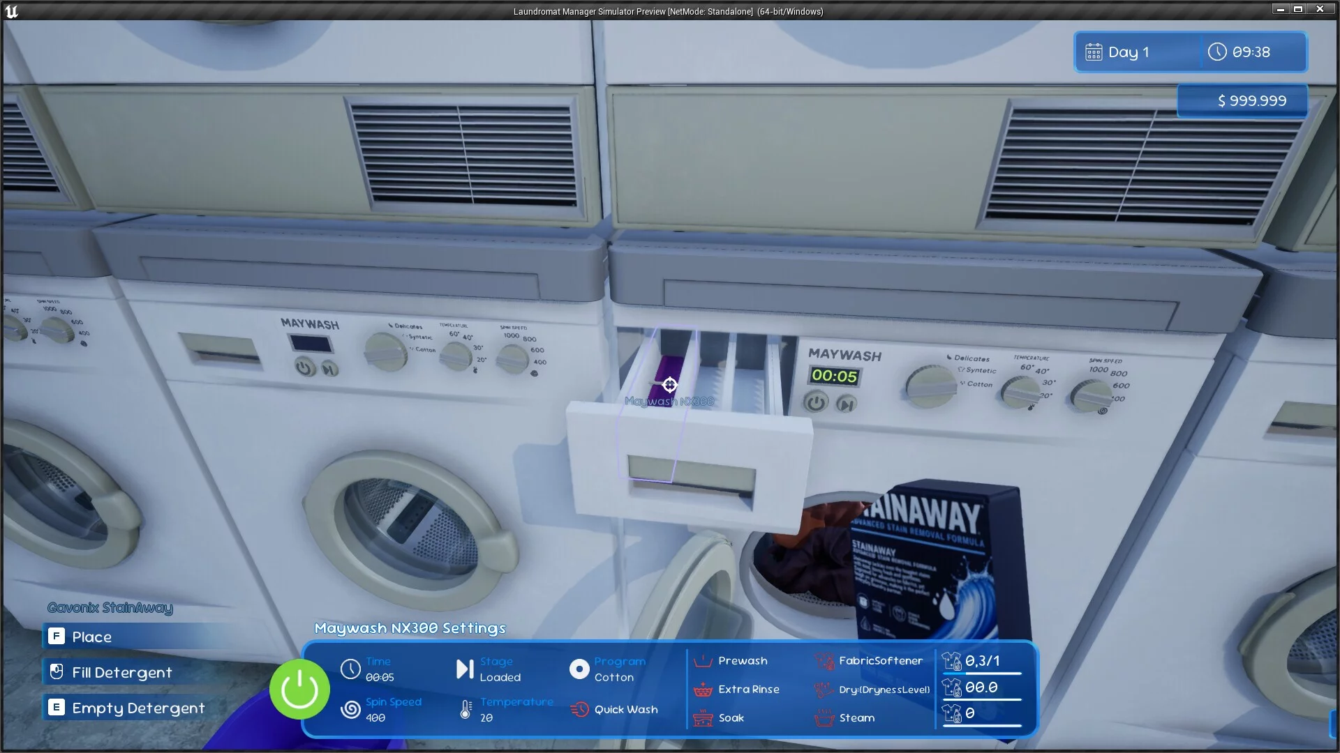 Изображение игры: Laundromat Manager Simulator