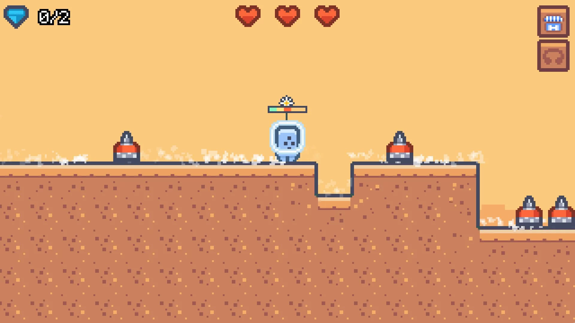 Изображение игры: Bubble's Adventure: 2D Platformer 泡泡人大冒险：2D平台