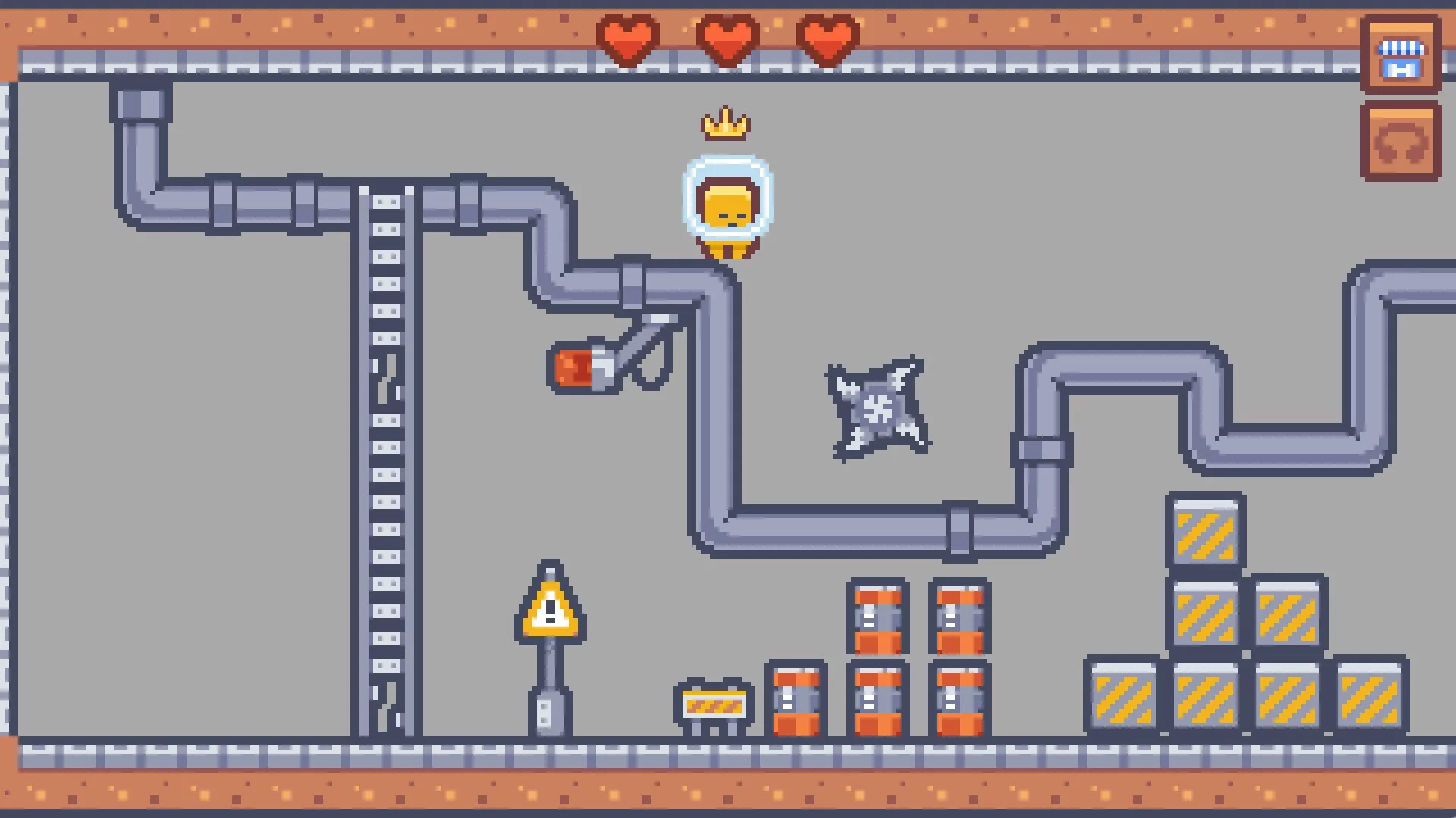 Изображение игры: Bubble's Adventure: 2D Platformer 泡泡人大冒险：2D平台