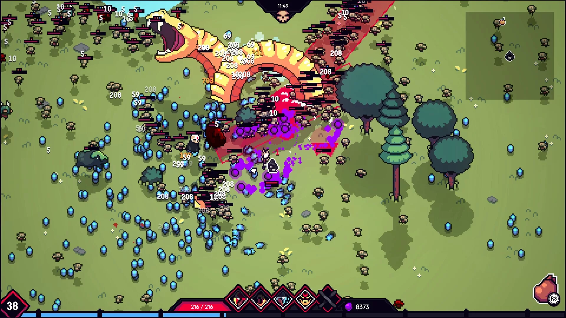Изображение игры: Asgard's Fall — Viking Survivors