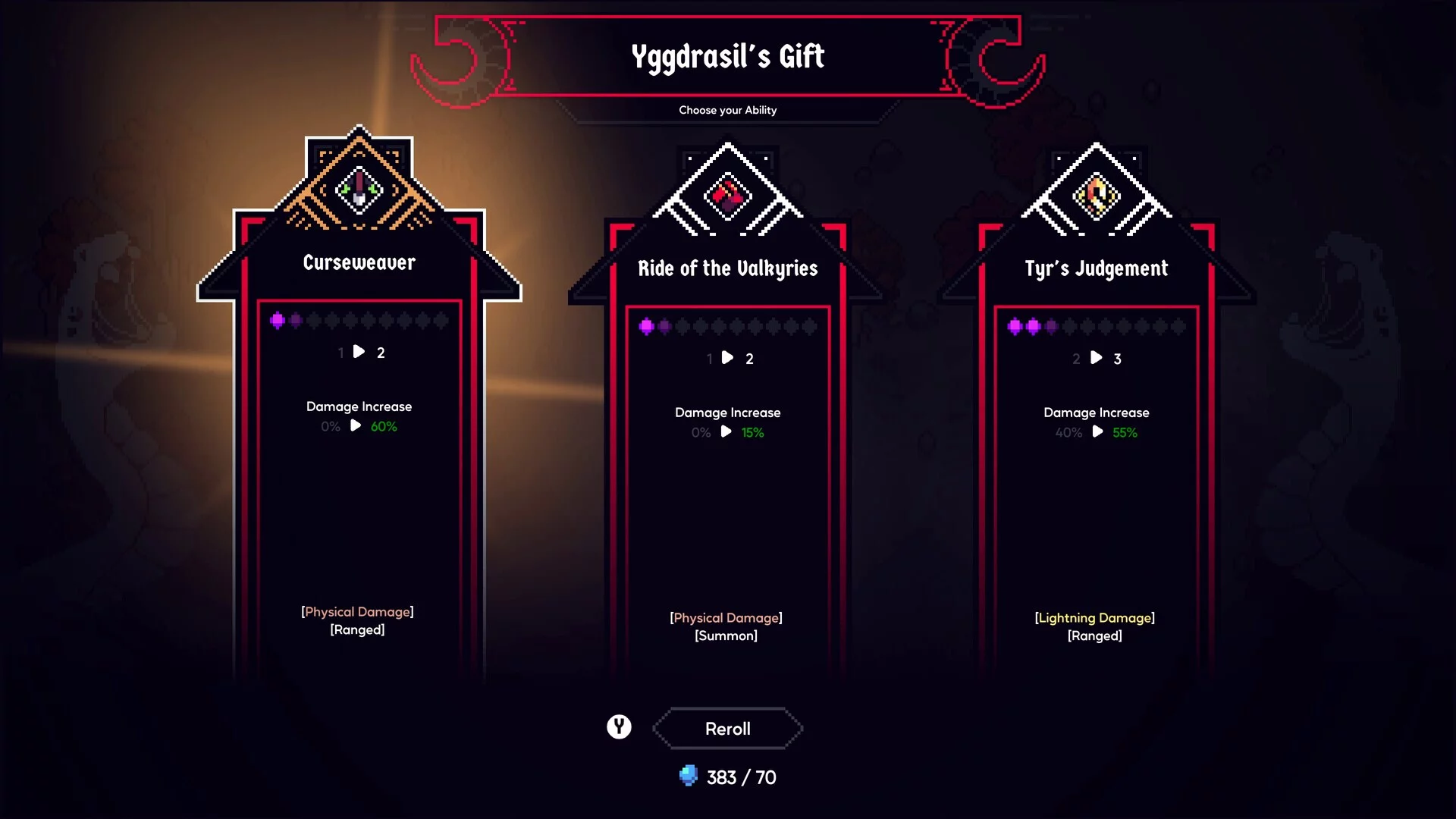 Изображение игры: Asgard's Fall — Viking Survivors