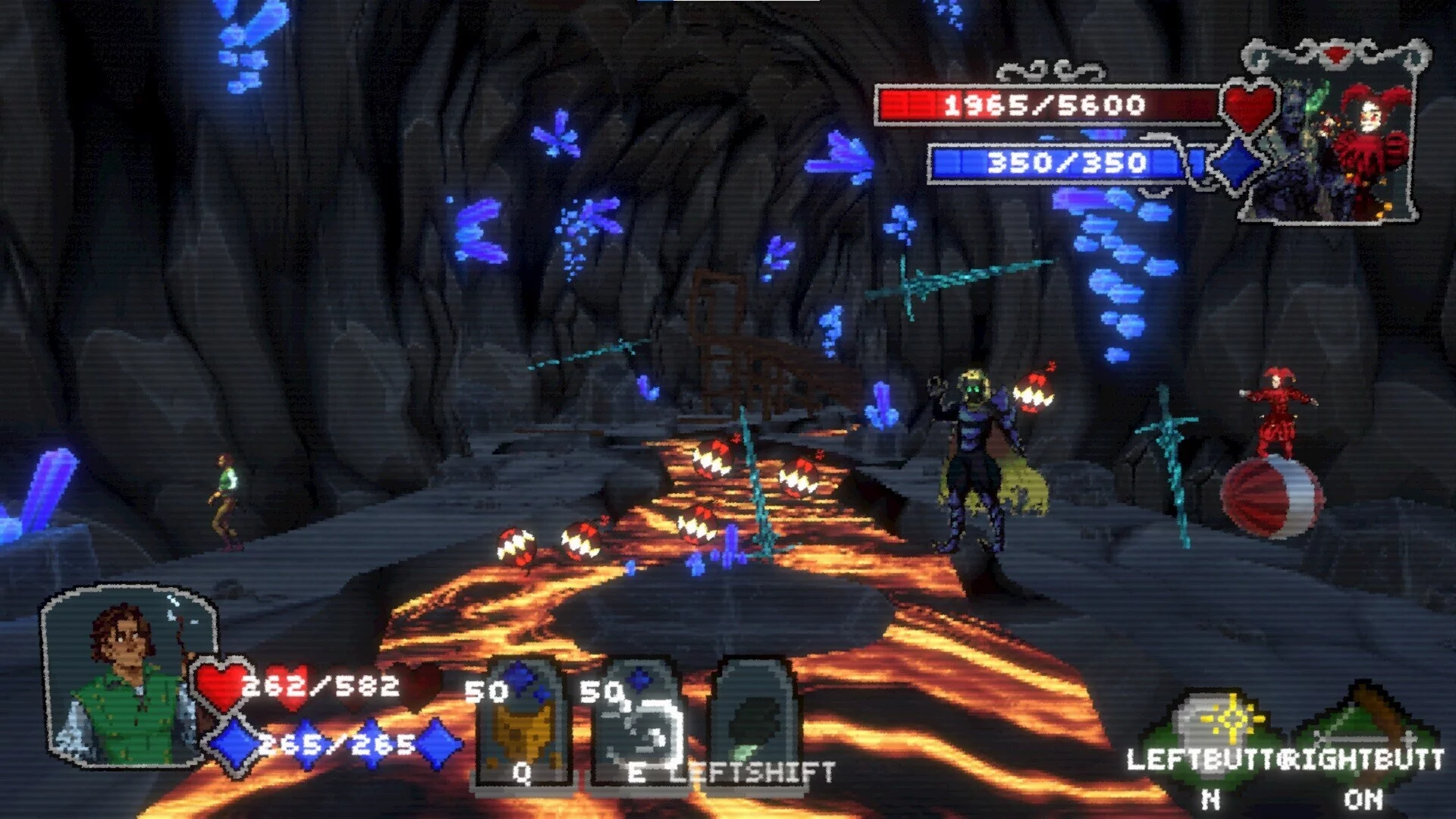 Изображение игры: Just the Boss Fights