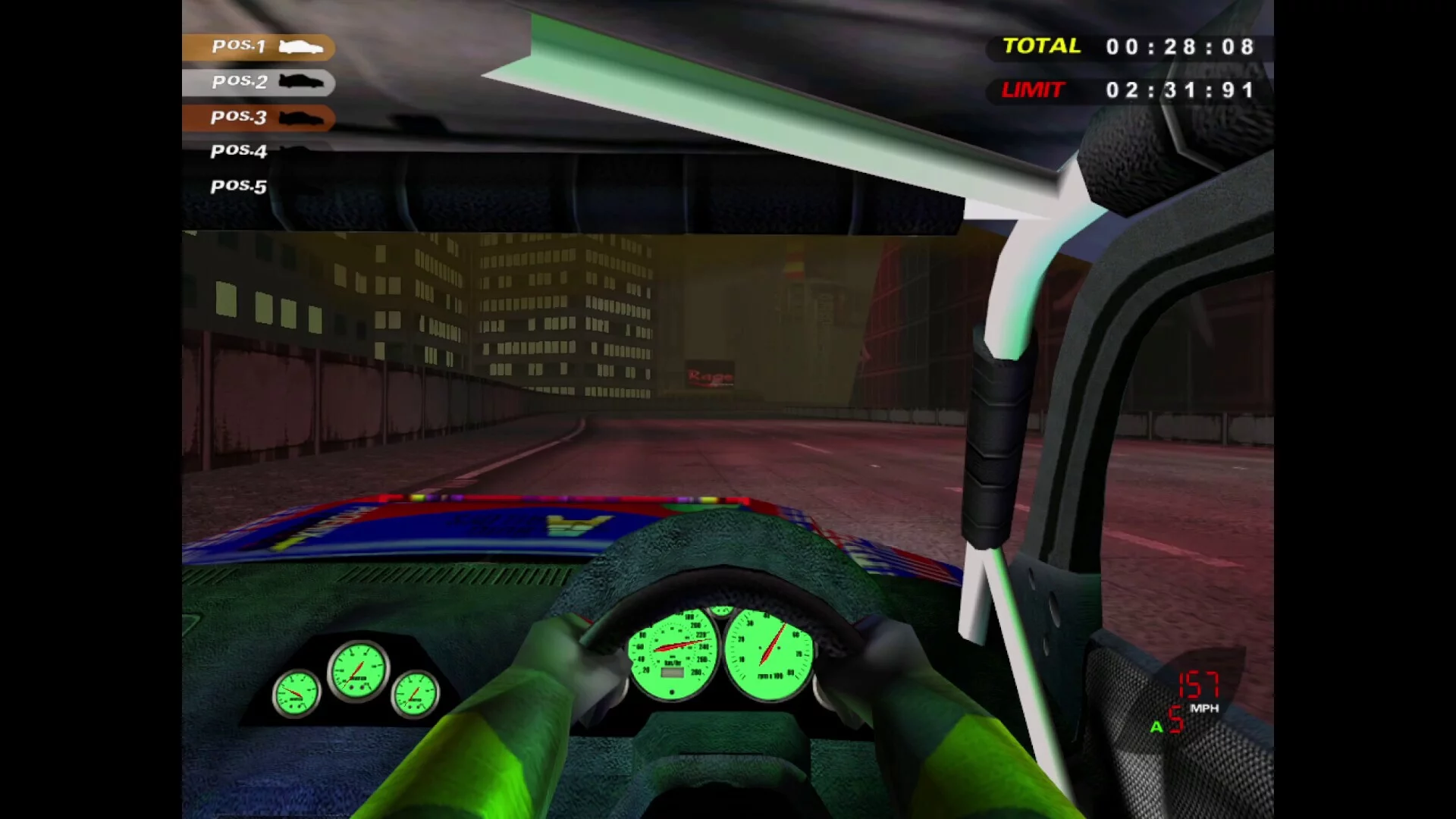 Изображение игры: Midnight GT: Primary Racer