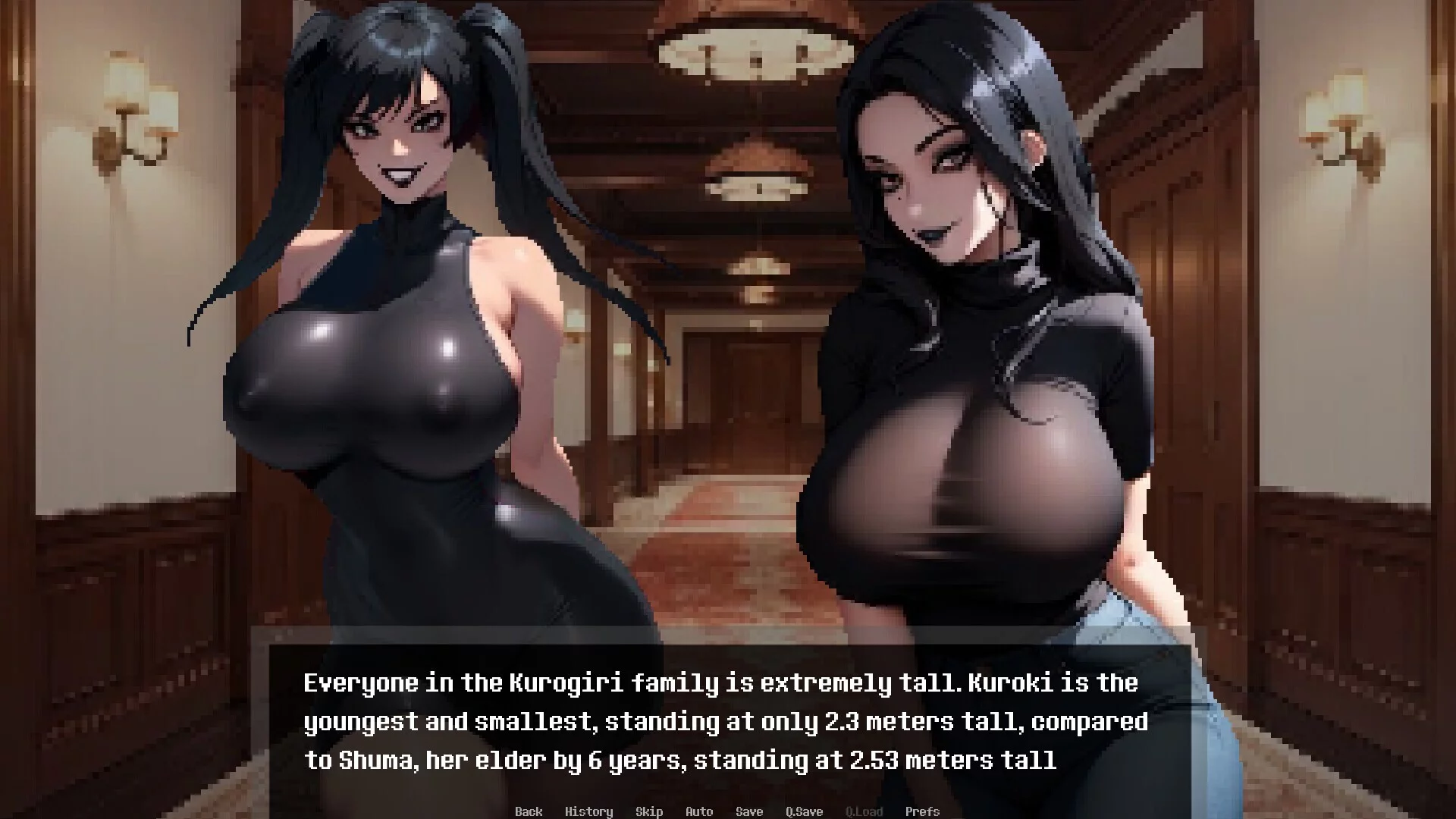 Изображение игры: Dominated By: Yandere Goth Childhood Friend