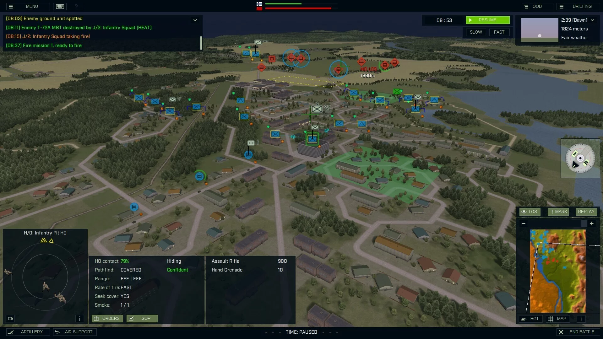 Изображение игры: Armored Brigade II