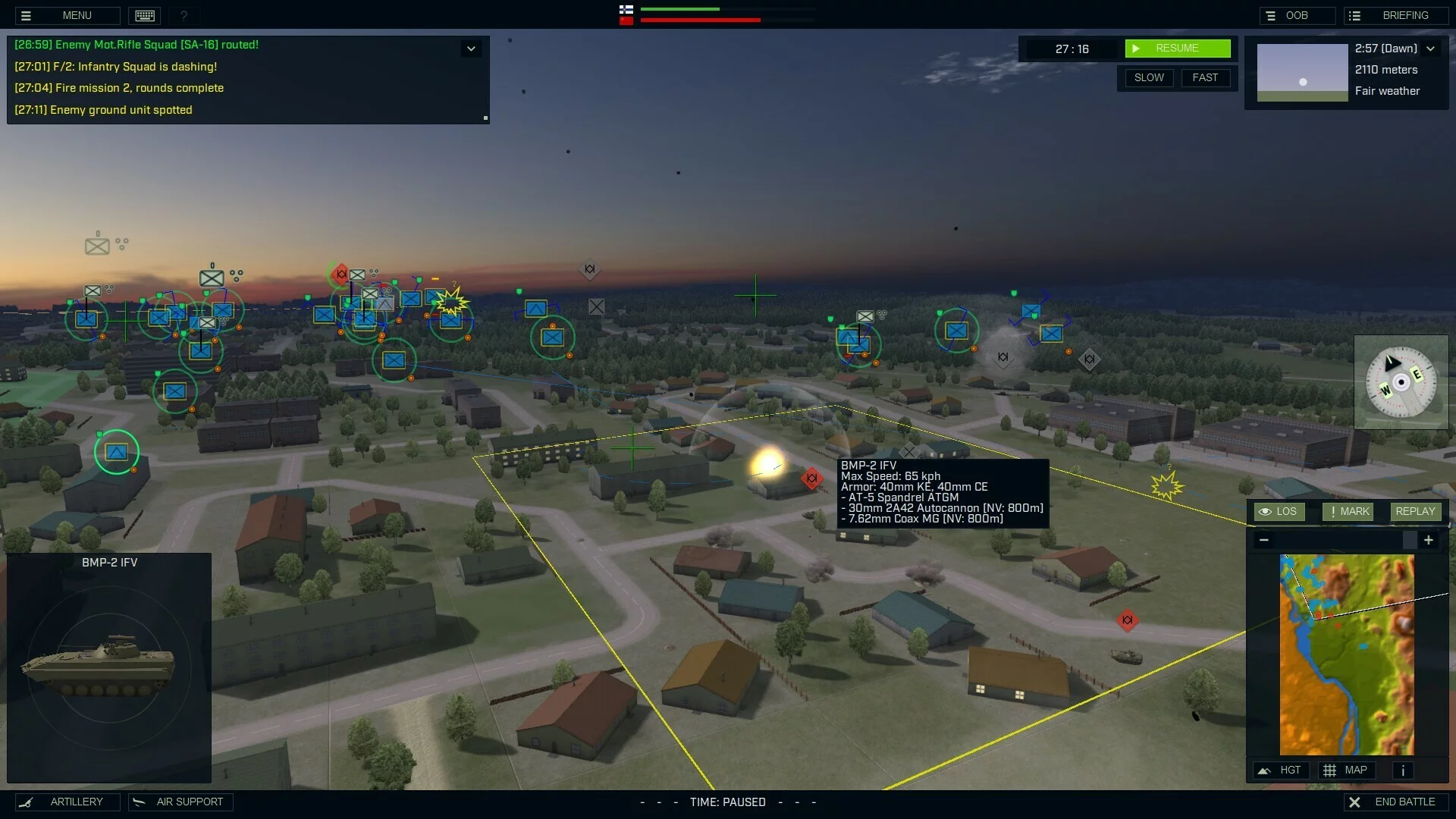 Изображение игры: Armored Brigade II
