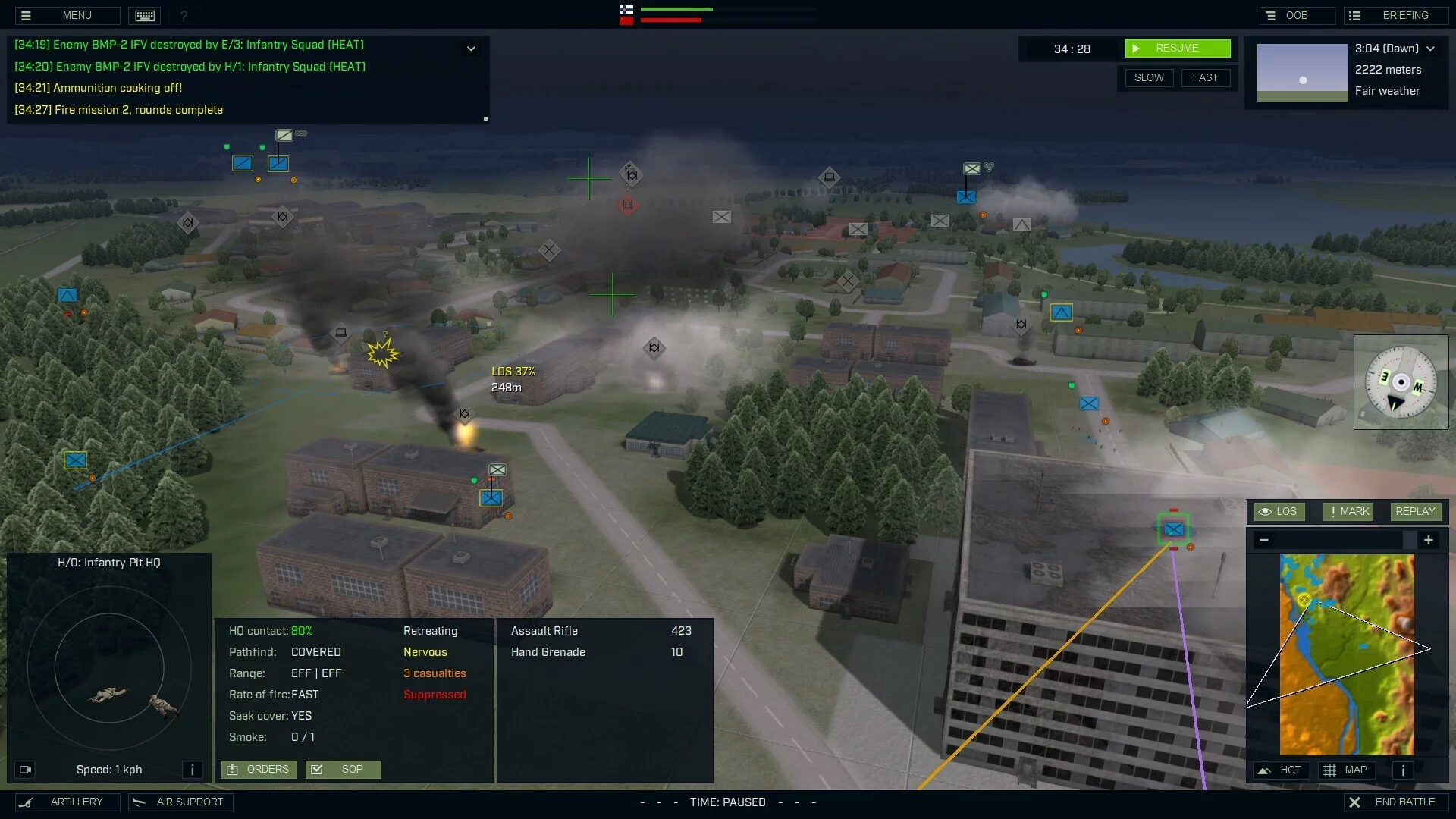 Изображение игры: Armored Brigade II