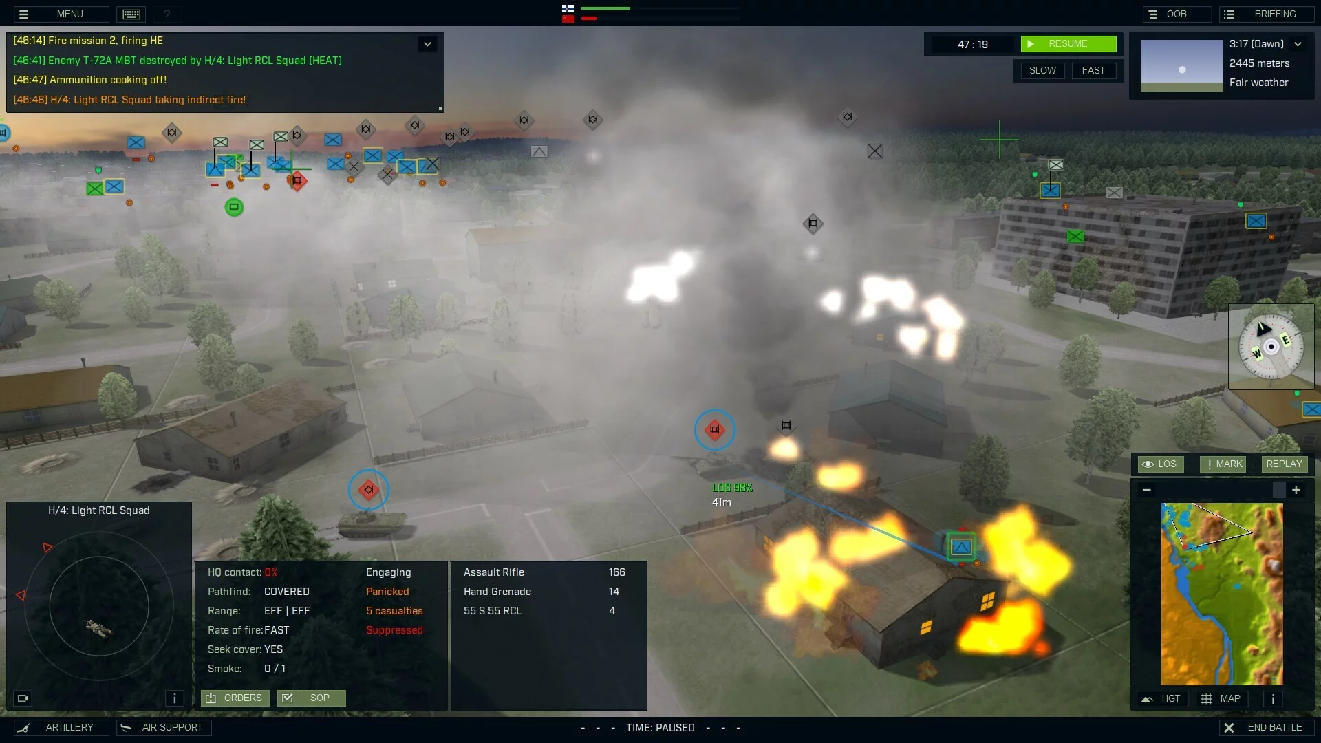 Изображение игры: Armored Brigade II