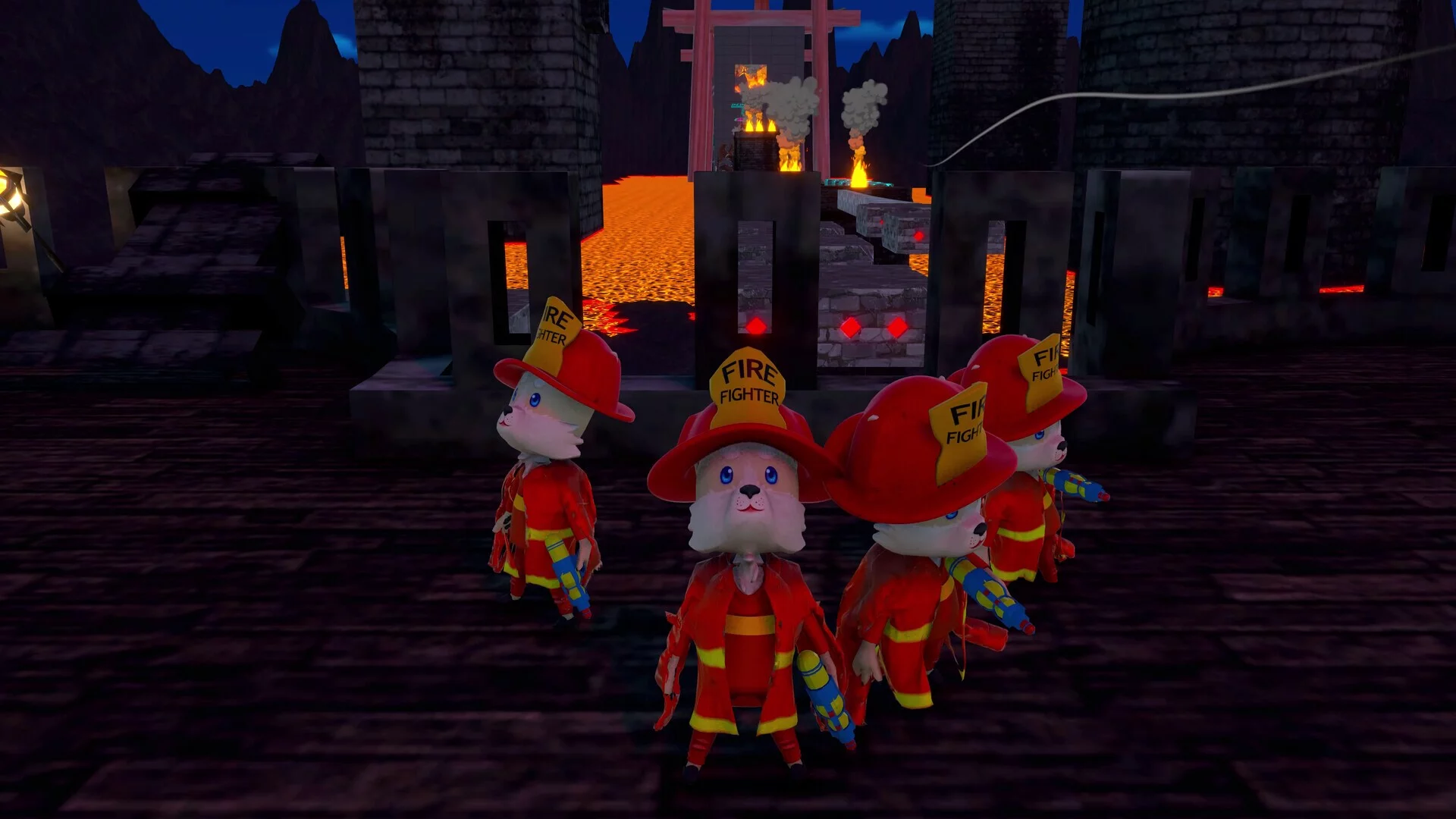 Изображение игры: Firefighters Together