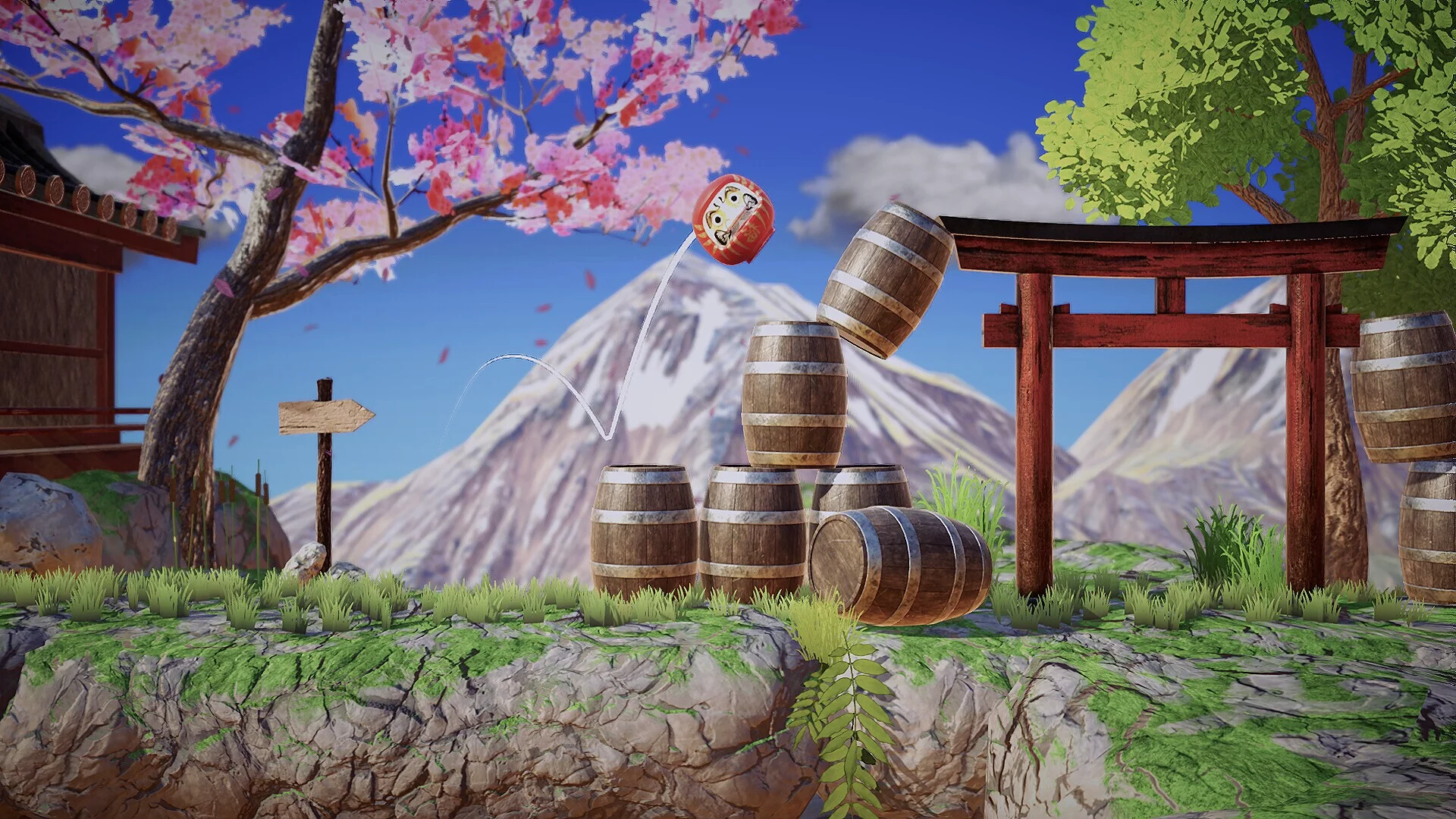 Изображение игры: THE DARUMA CHALLENGE