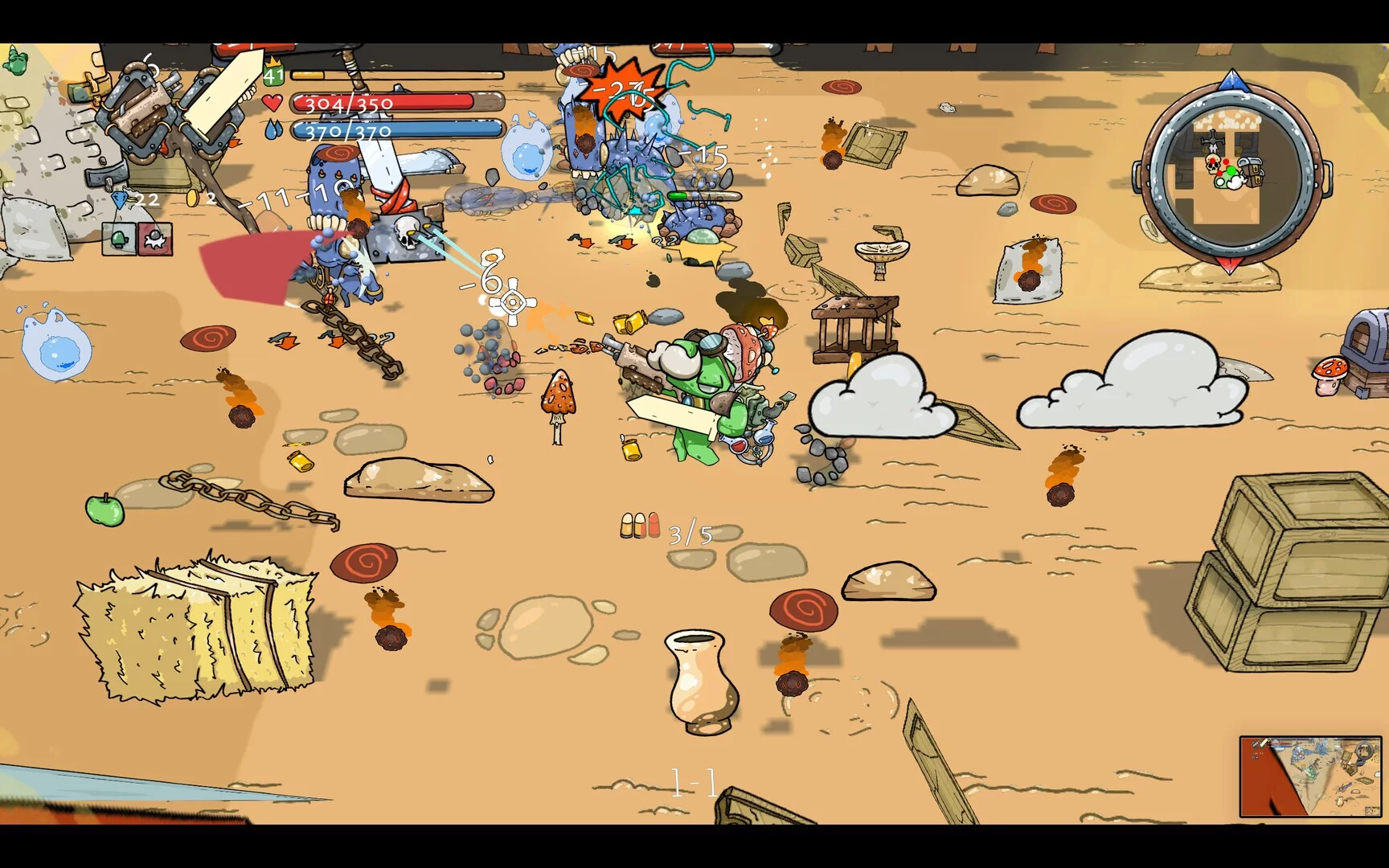 Изображение игры: Shoot'n'Shell