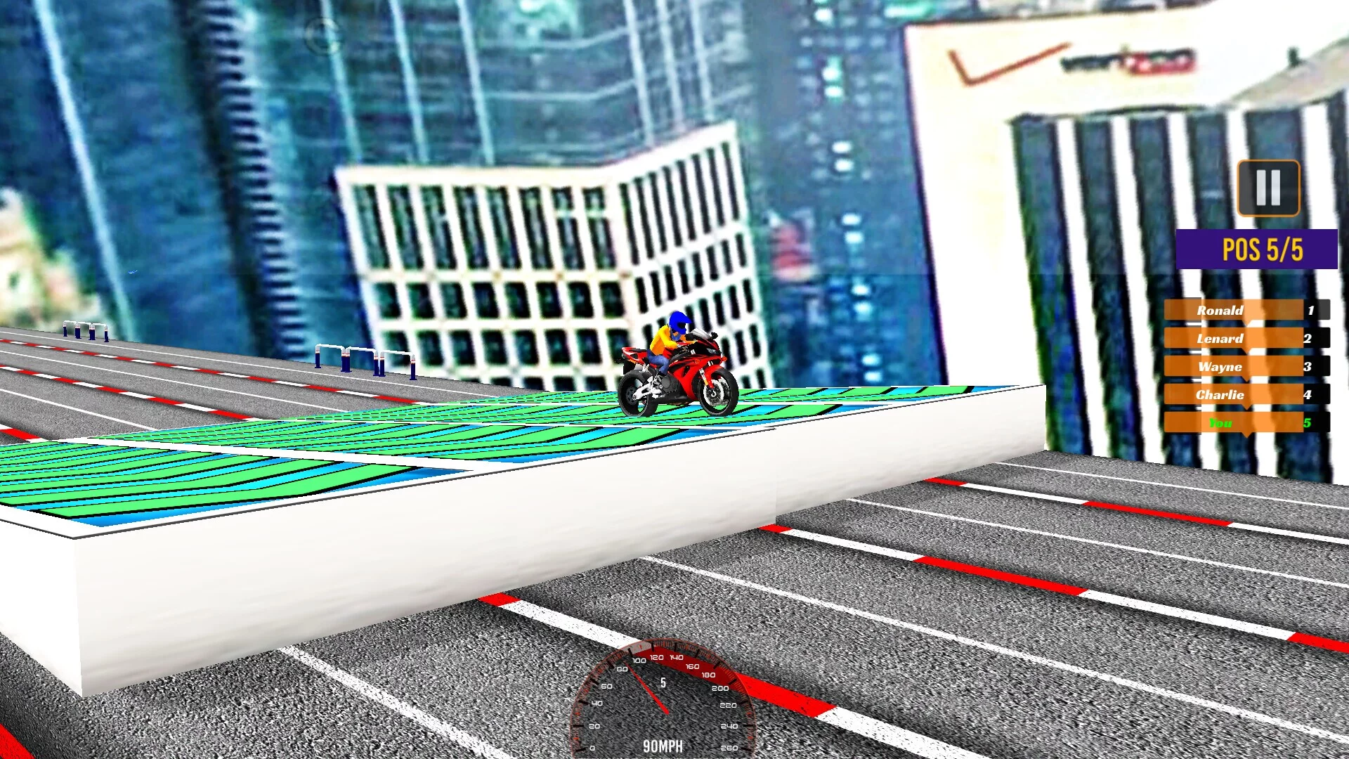 Изображение игры: Impossible Moto Sim