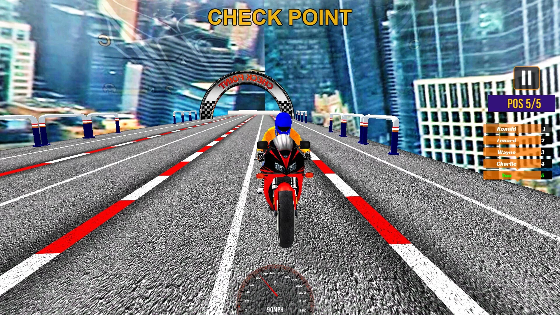 Изображение игры: Impossible Moto Sim