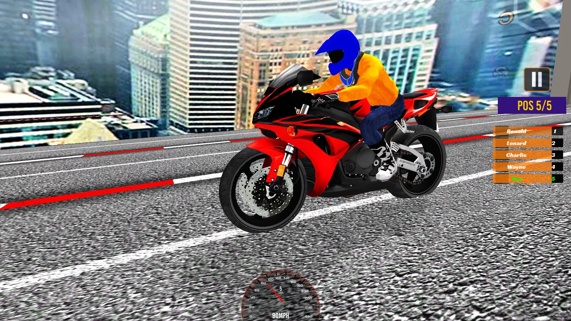 Изображение игры: Impossible Moto Sim